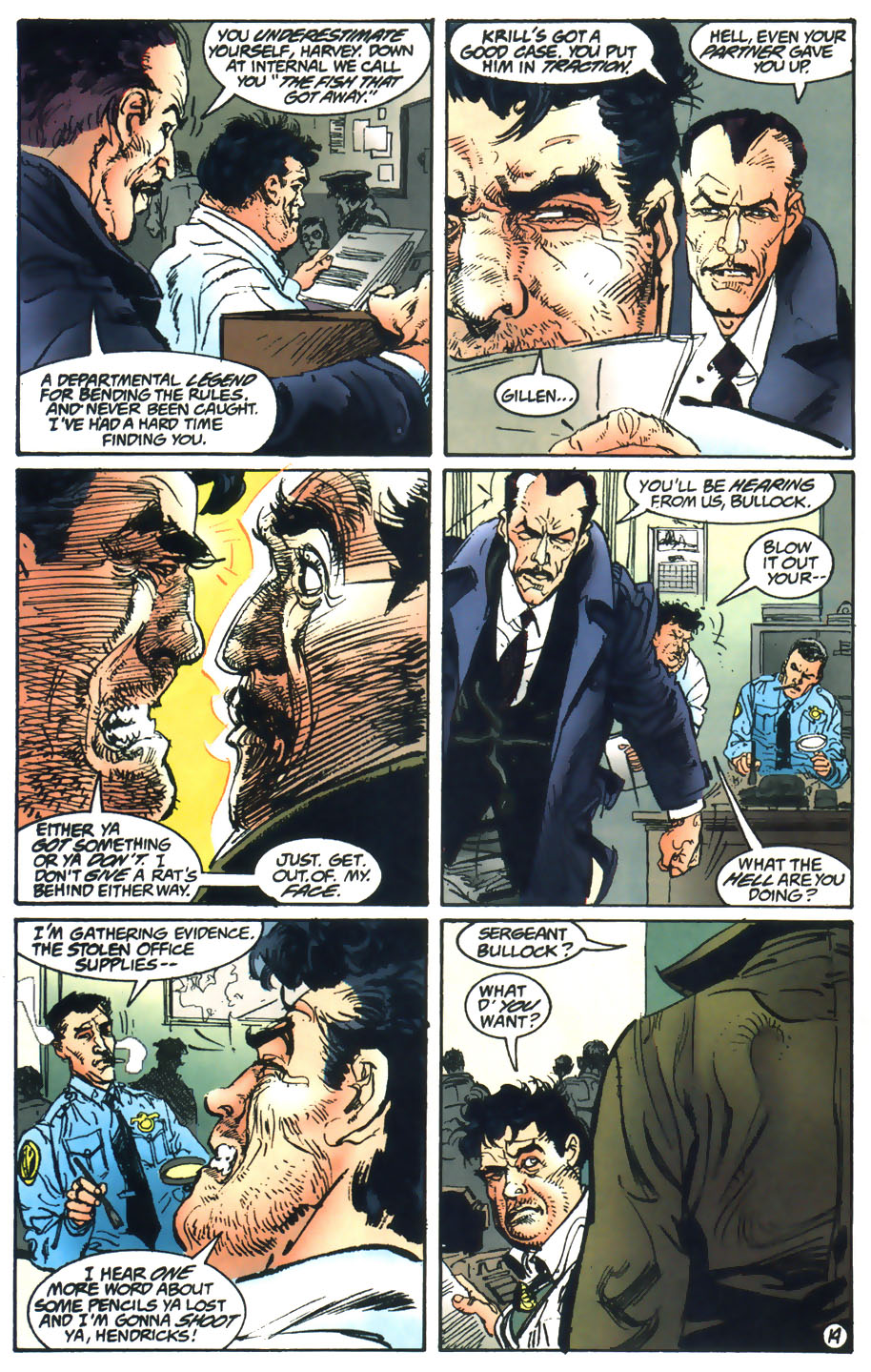 Read online Batman: GCPD comic -  Issue #1 - 15