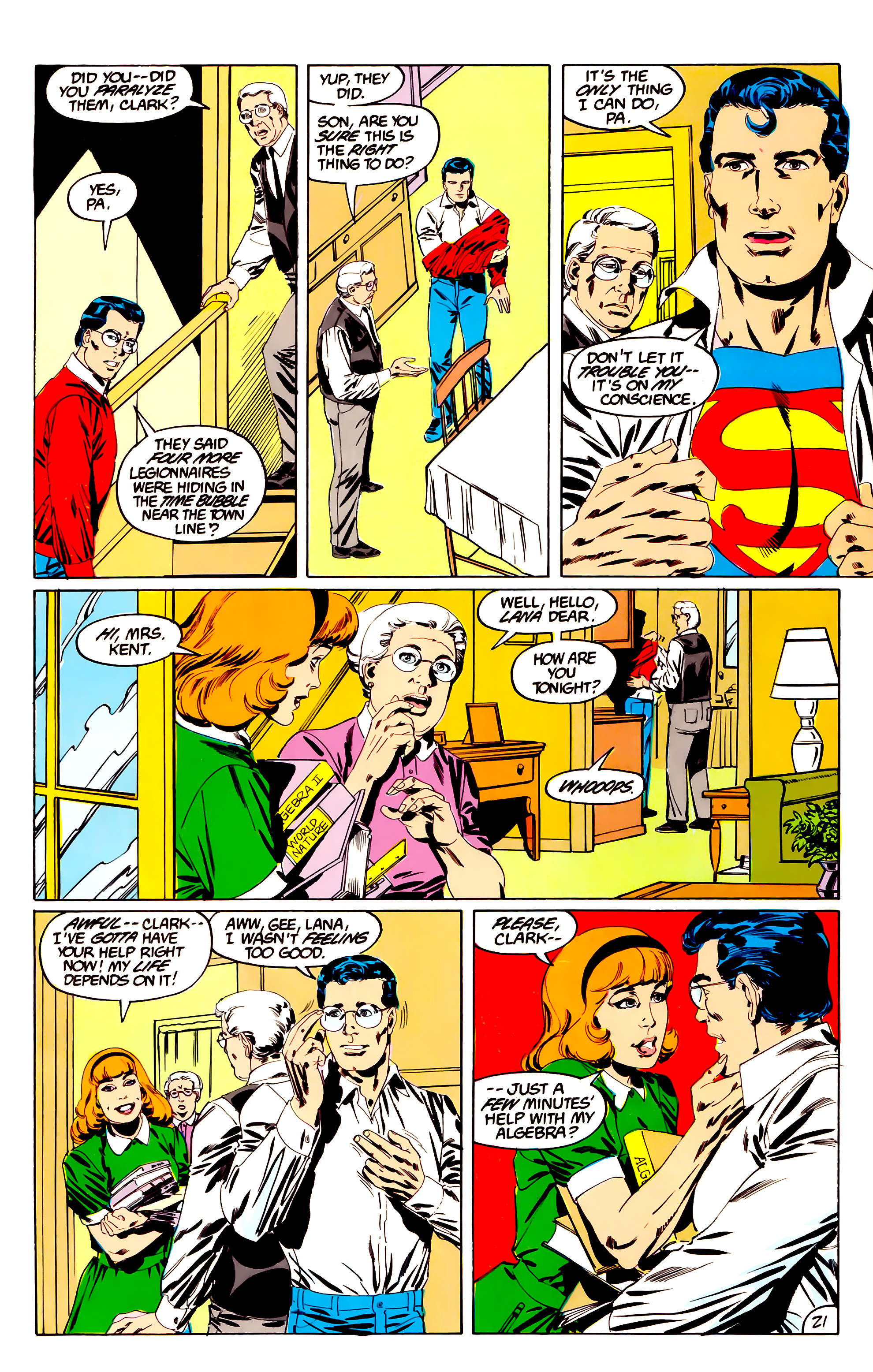 Legion of Super-Heroes (1984) 37 Page 21