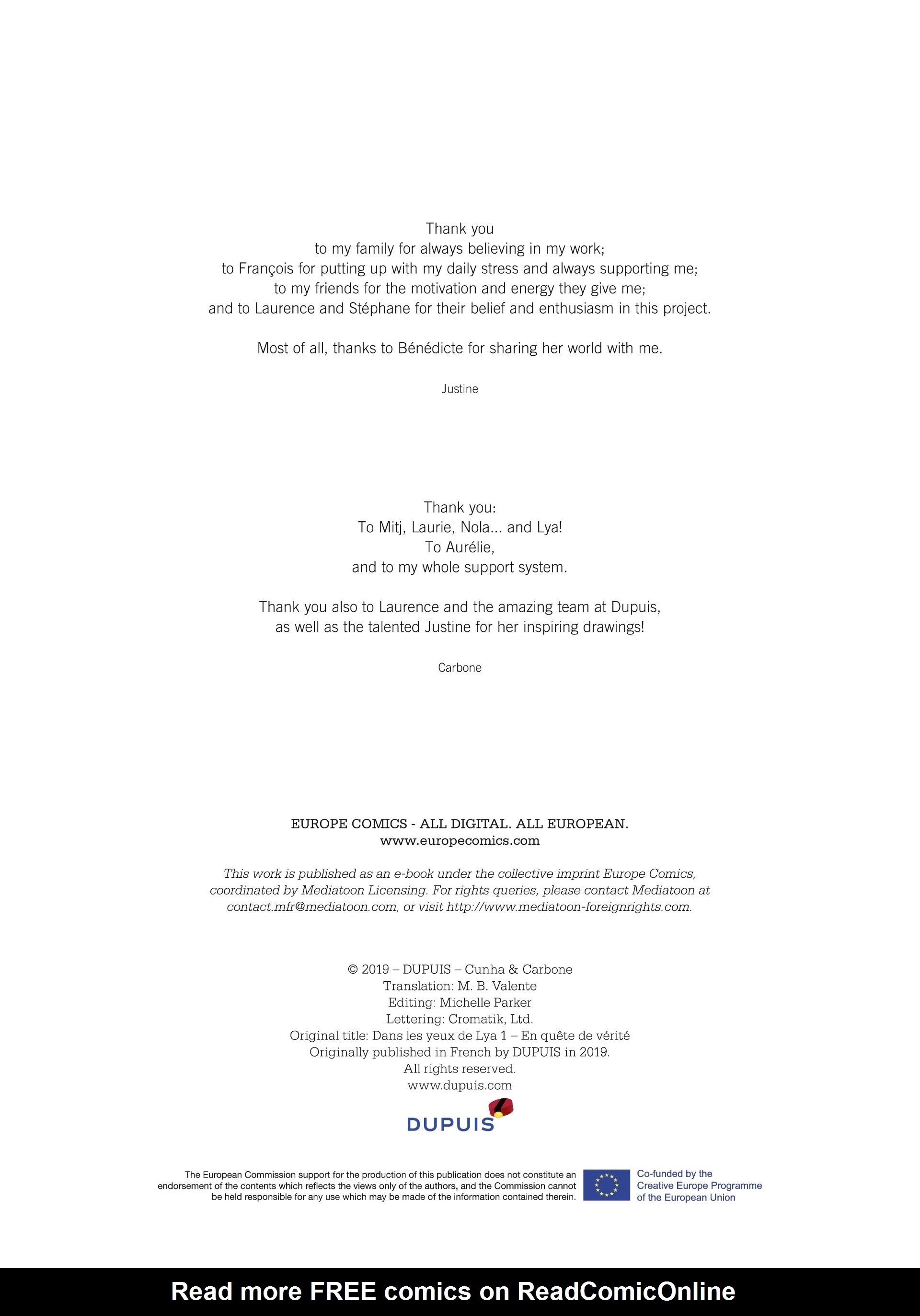 Read online Through Lya's Eyes comic -  Issue #1 - 65