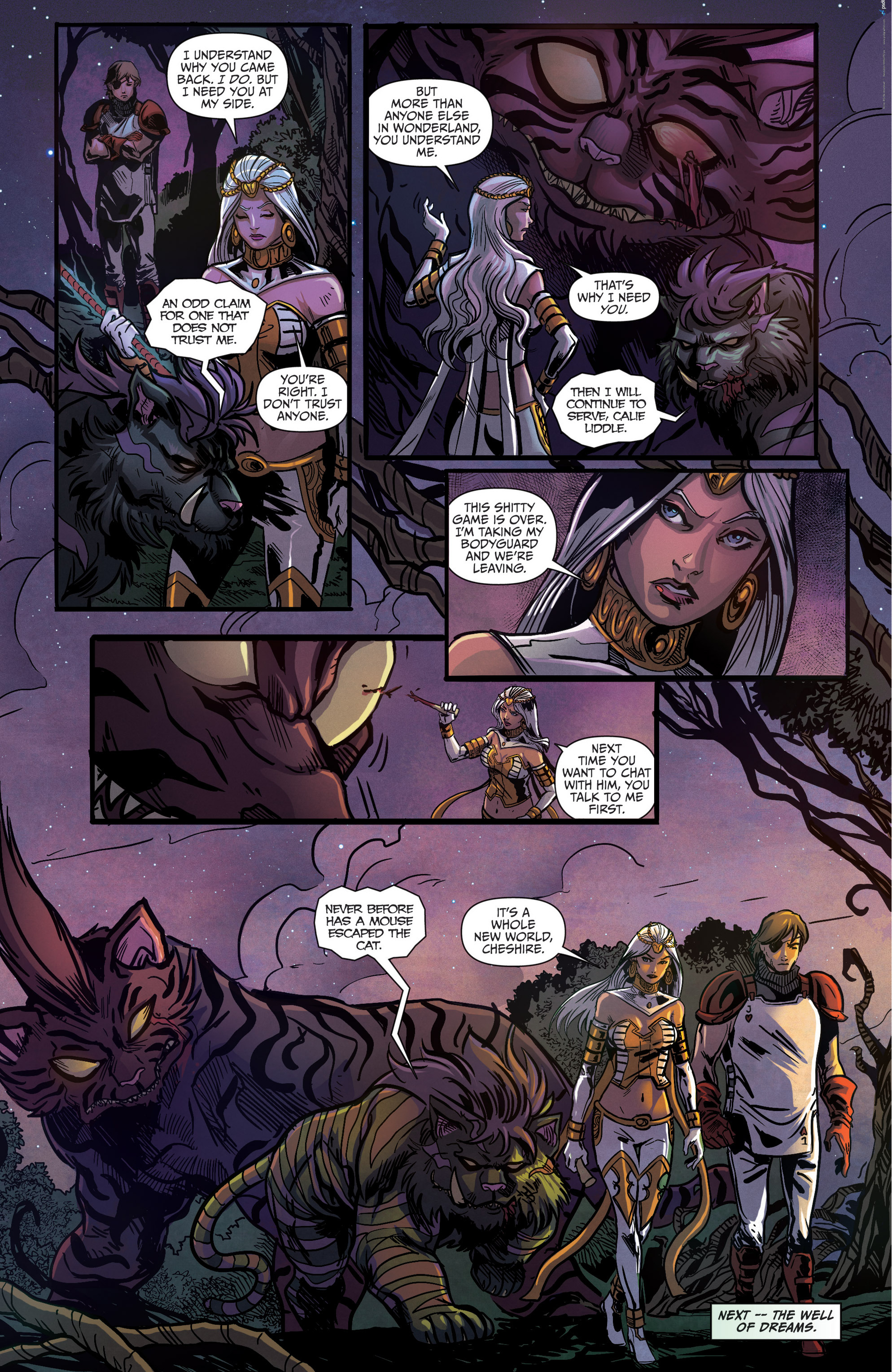 Read online Grimm Fairy Tales presents Wonderland comic -  Issue #32 - 24