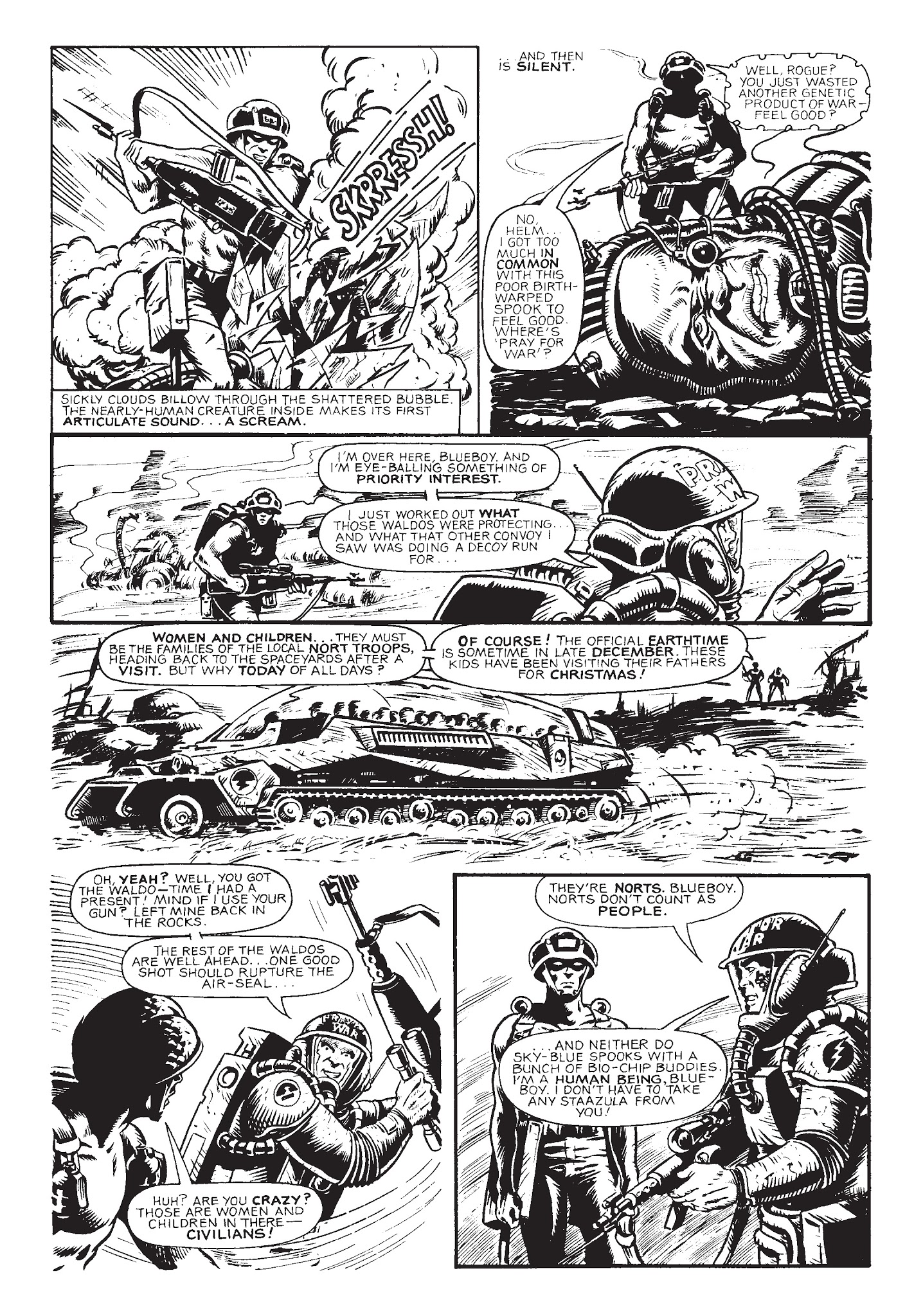 Read online Rogue Trooper: Tales of Nu-Earth comic -  Issue # TPB 1 - 386