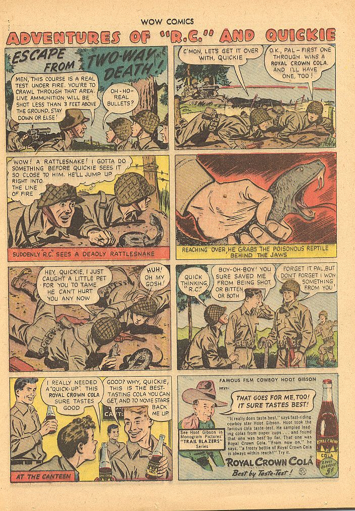 Read online Wow Comics comic -  Issue #25 - 17