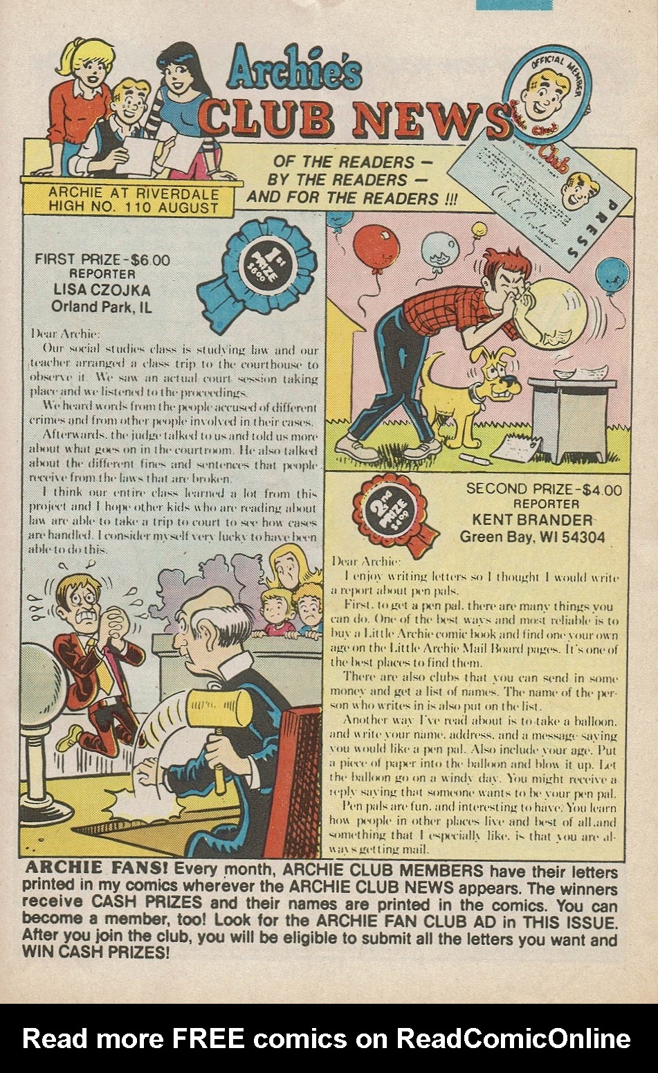Read online Archie at Riverdale High (1972) comic -  Issue #110 - 27