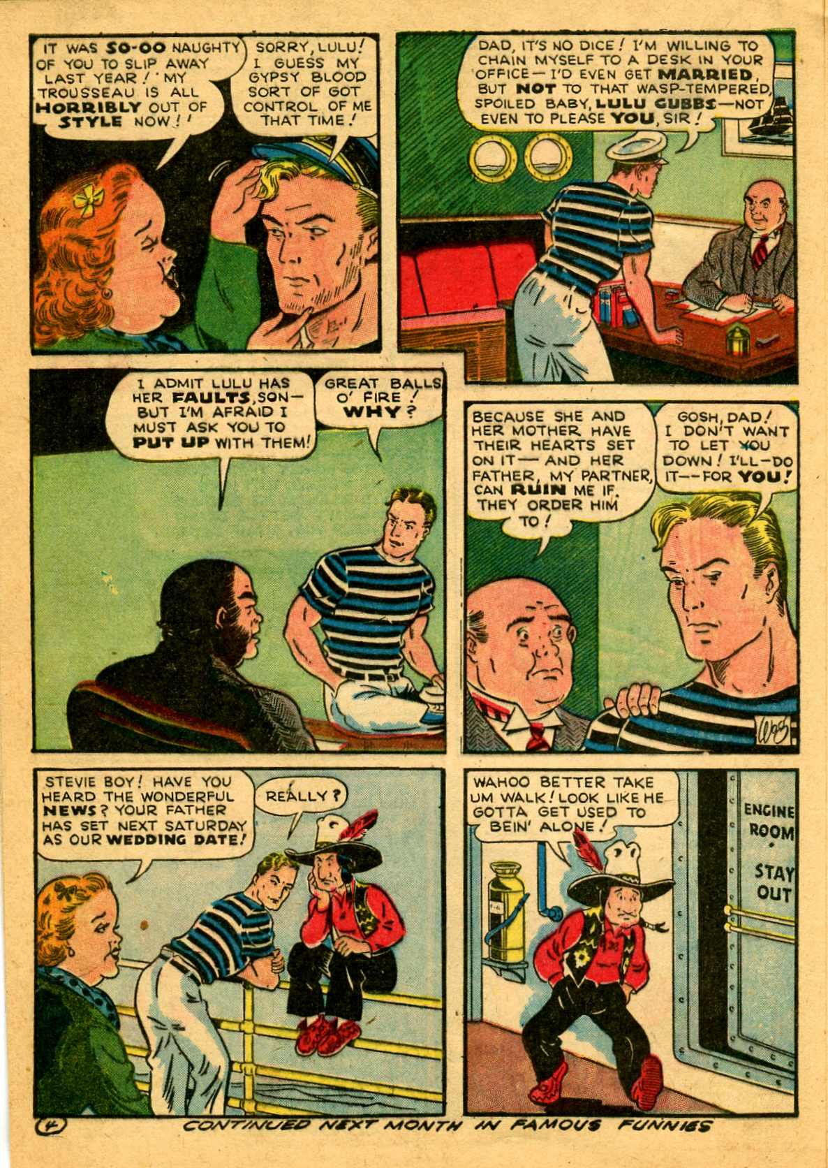 Read online Famous Funnies comic -  Issue #114 - 56