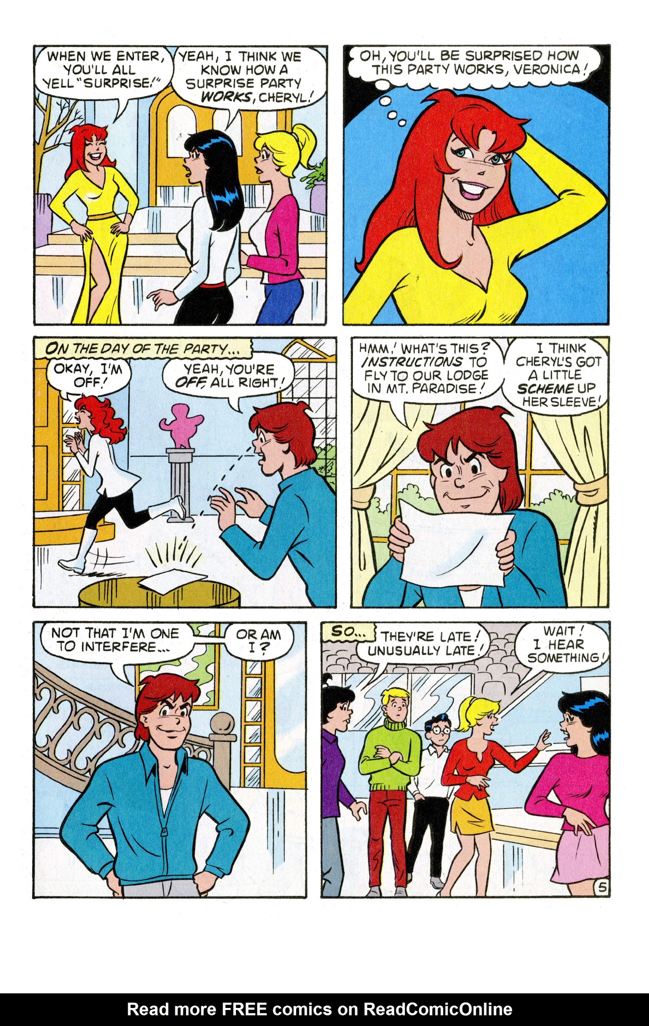 Read online Cheryl Blossom comic -  Issue #19 - 6