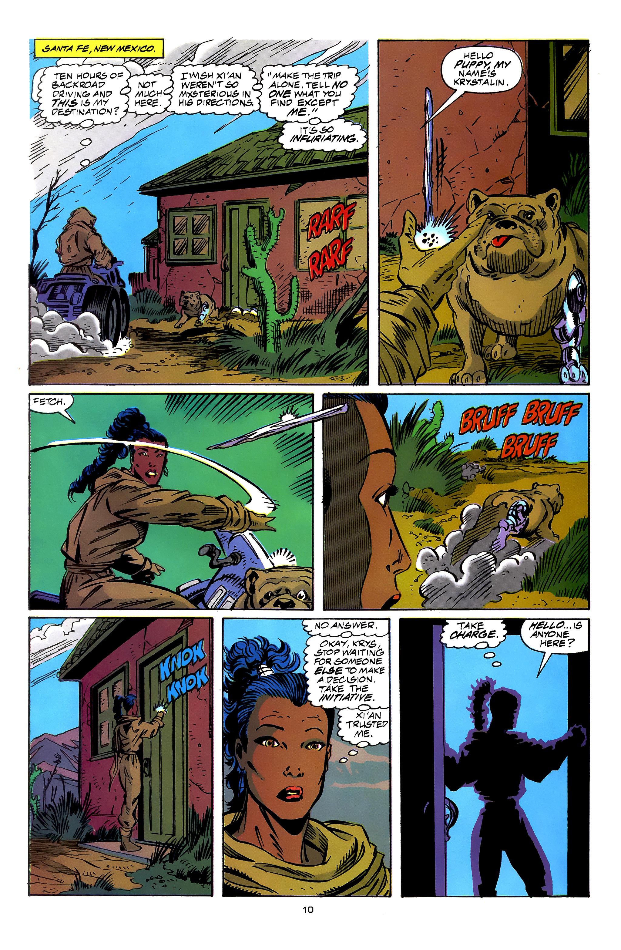 Read online X-Men 2099 comic -  Issue #7 - 8