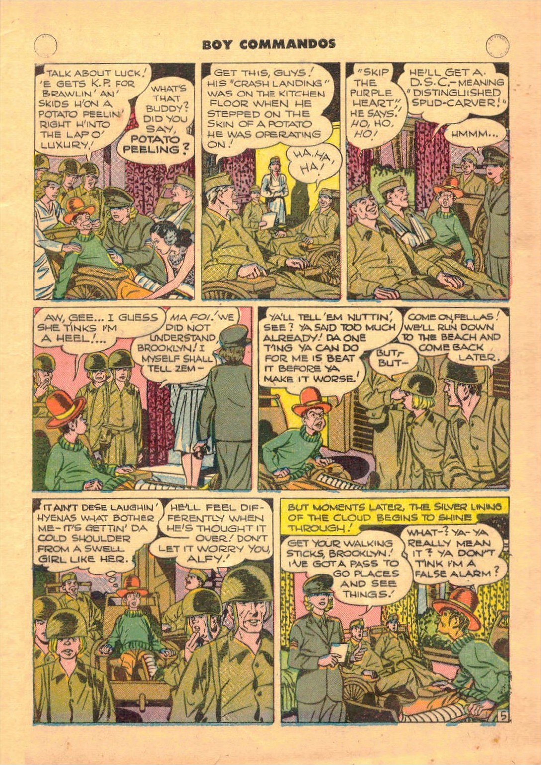 Read online Boy Commandos comic -  Issue #13 - 7