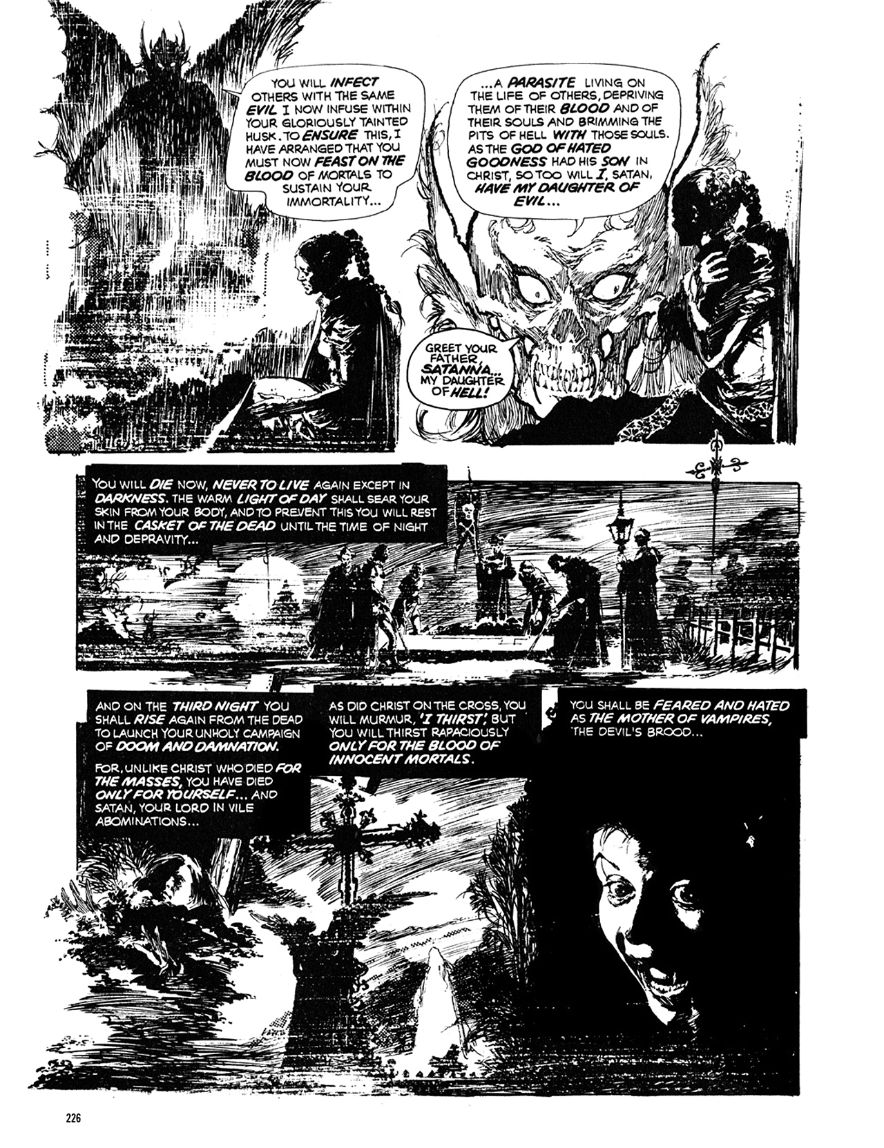 Read online Eerie Archives comic -  Issue # TPB 10 - 227