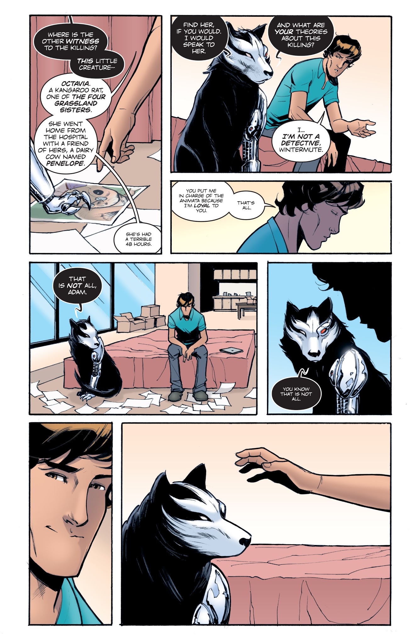 Read online Animosity: Evolution comic -  Issue #4 - 12