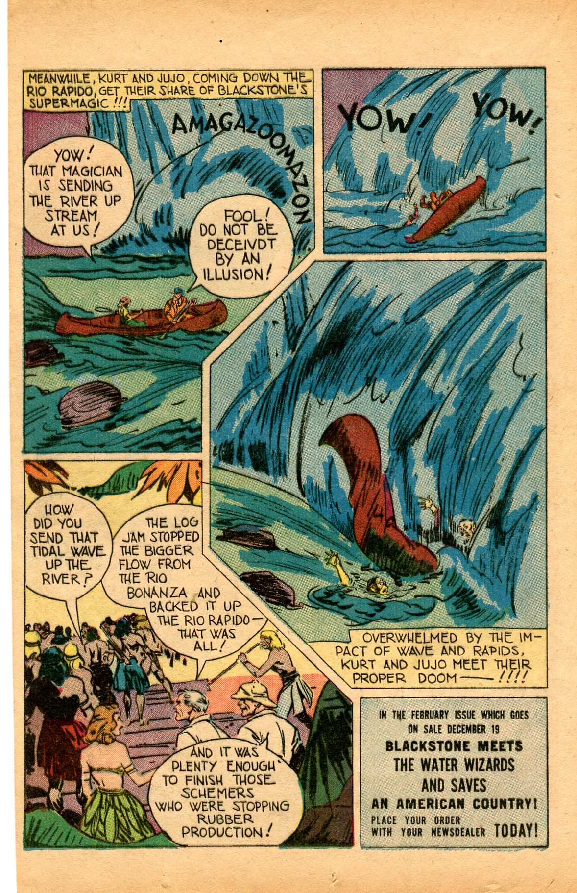 Read online Super-Magician Comics comic -  Issue #33 - 16