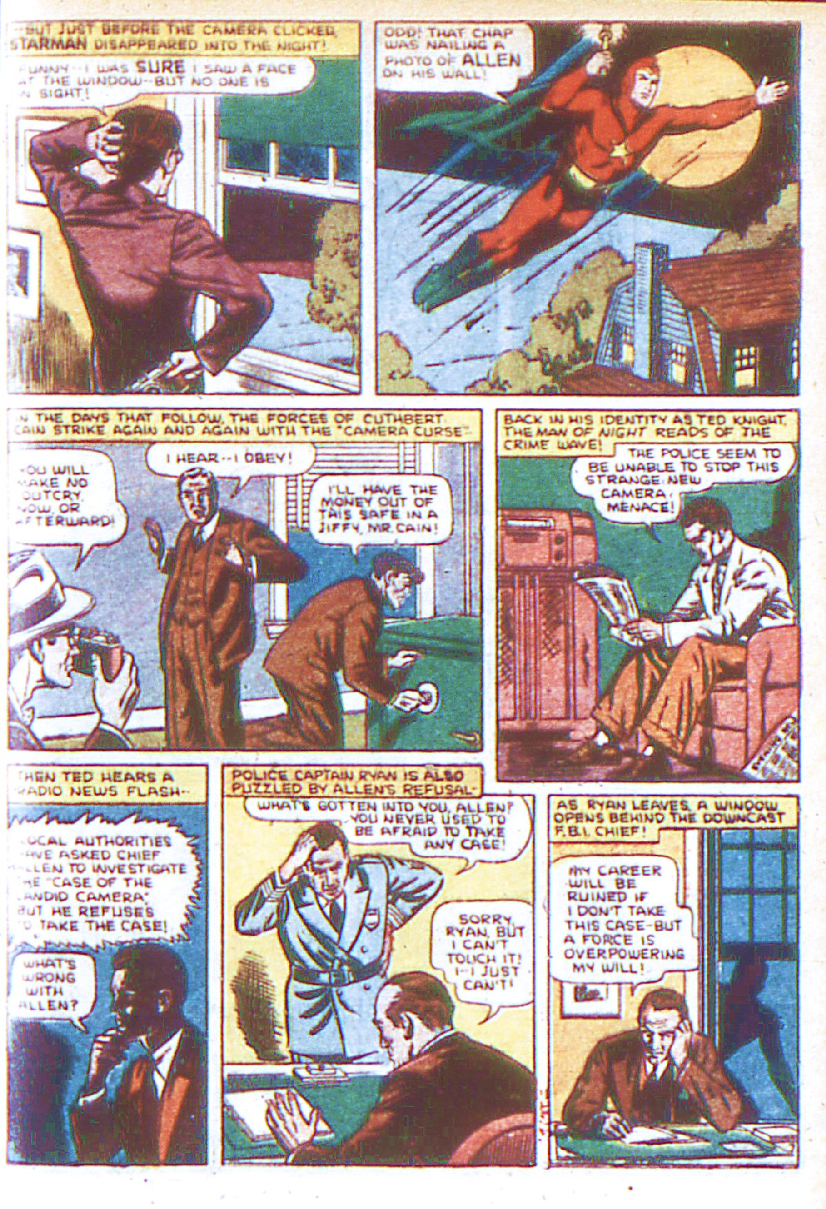 Read online Adventure Comics (1938) comic -  Issue #66 - 10
