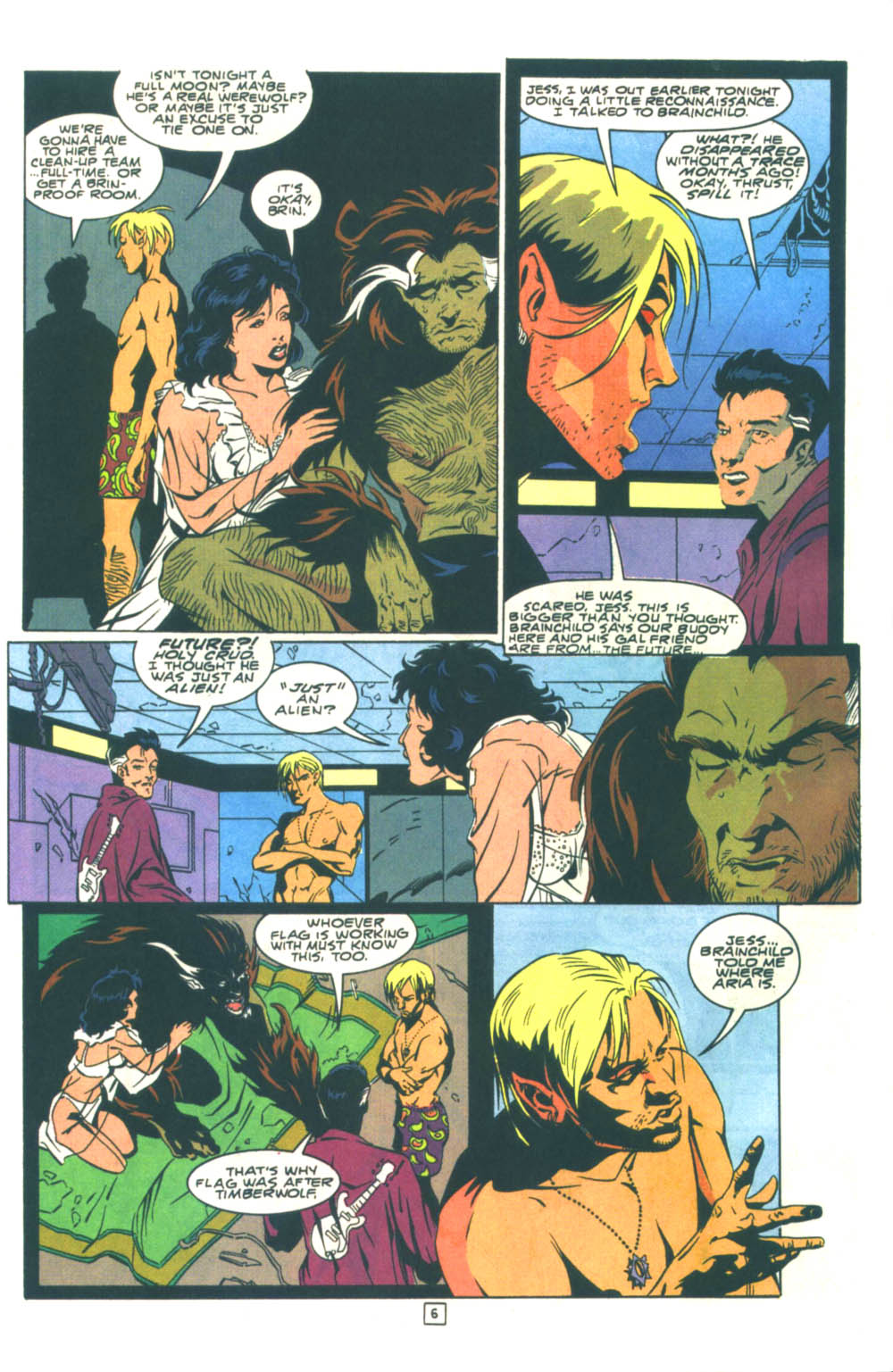 Read online Timber Wolf comic -  Issue #4 - 7