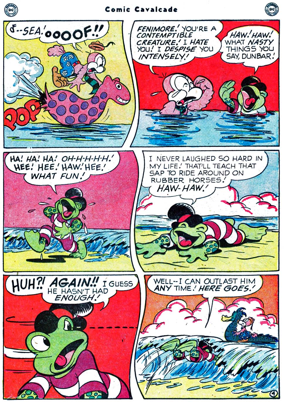 Read online Comic Cavalcade comic -  Issue #39 - 39