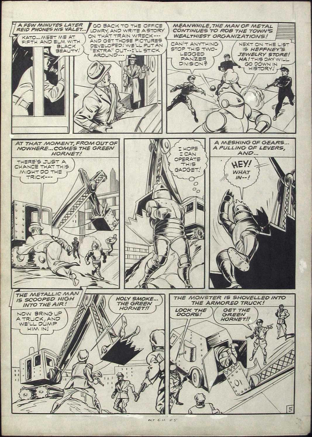 Read online Green Hornet Comics comic -  Issue #9 - 5