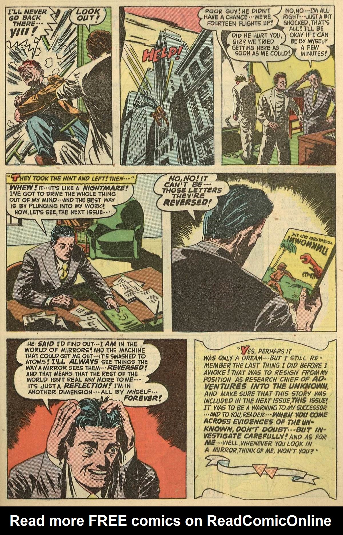 Read online Adventures Into The Unknown comic -  Issue #9 - 41