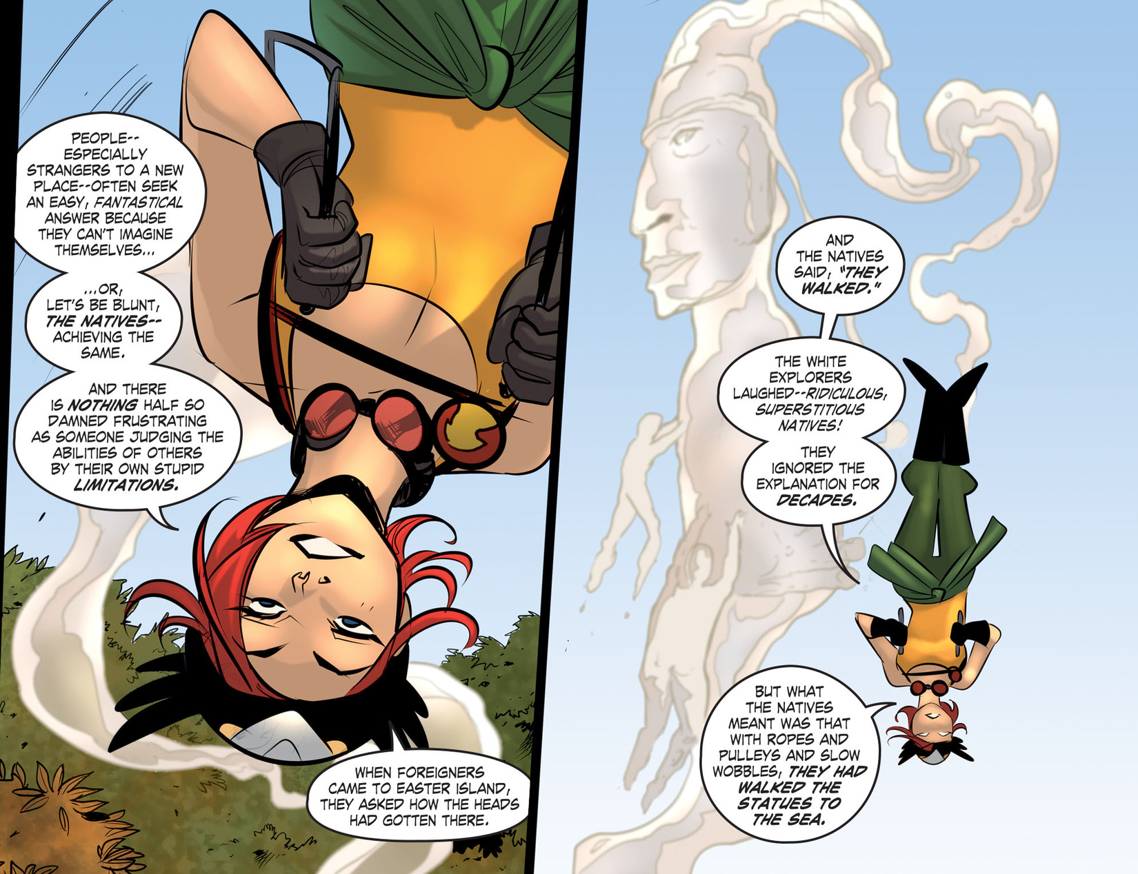 Read online DC Comics: Bombshells comic -  Issue #64 - 16