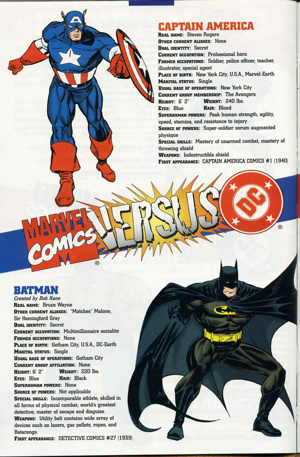 Read online DC vs. Marvel comic -  Issue #1 - 38