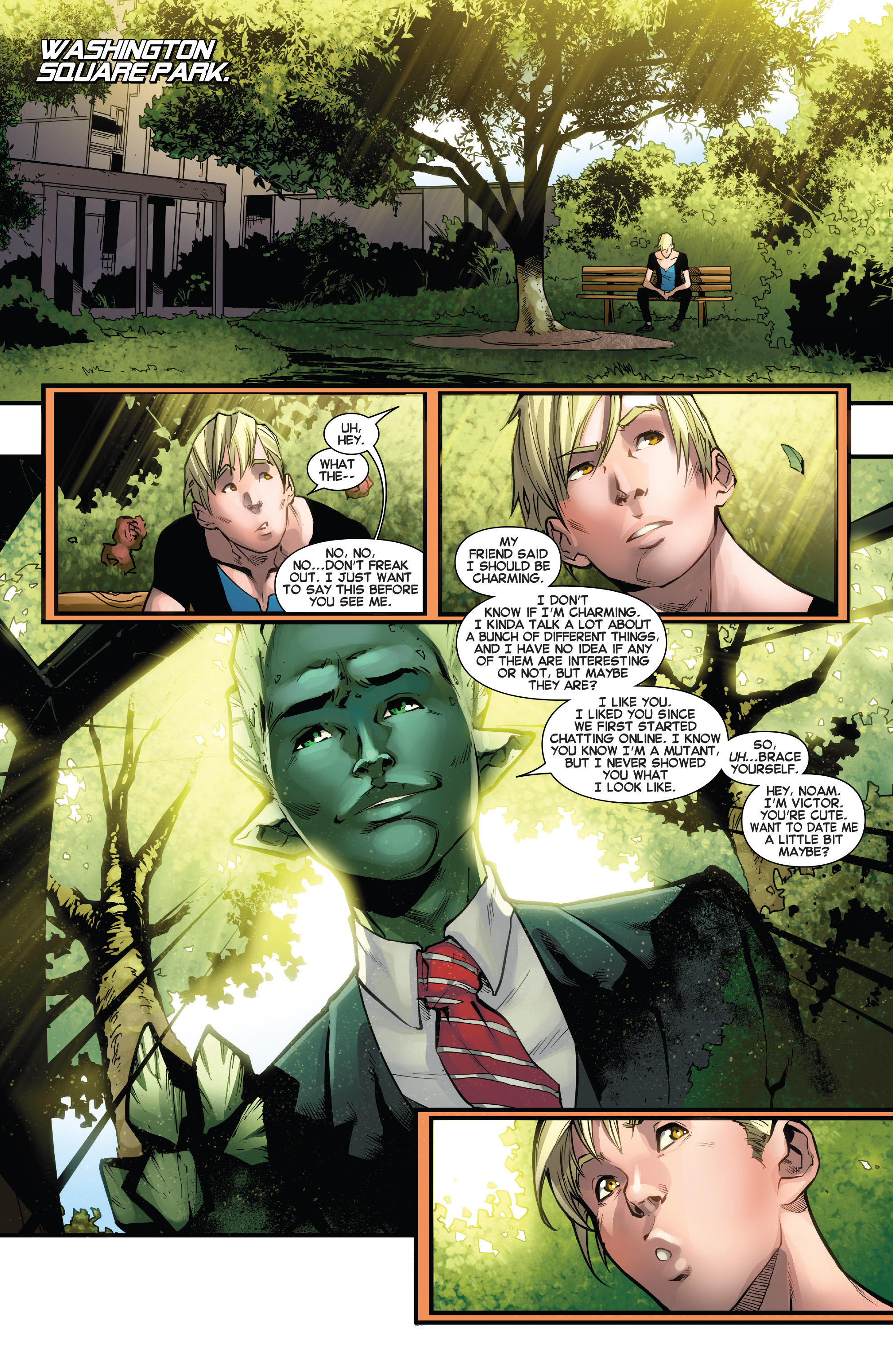 Read online Amazing X-Men (2014) comic -  Issue #13 - 21