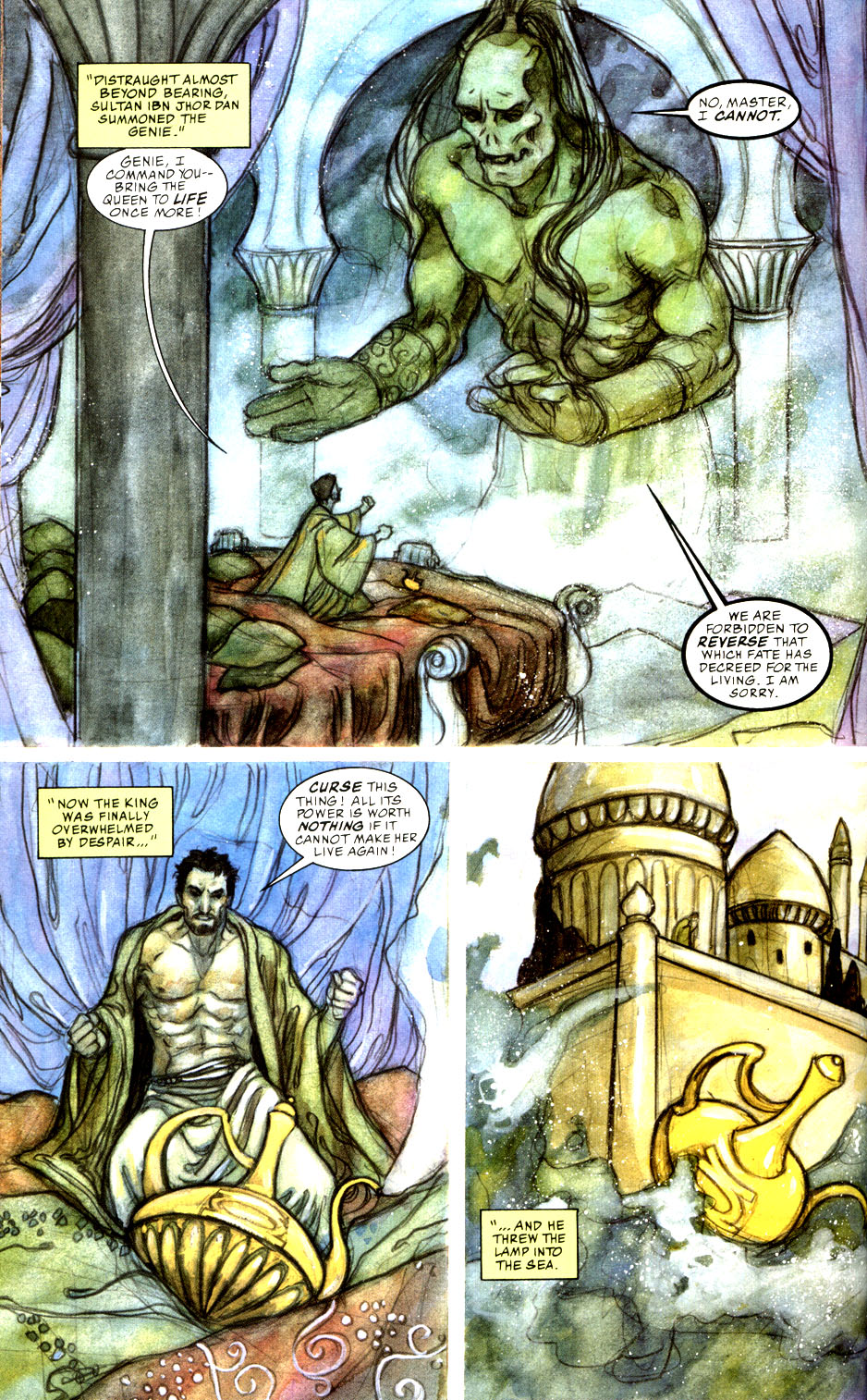 Read online Green Lantern: 1001 Emerald Nights comic -  Issue # TPB - 28