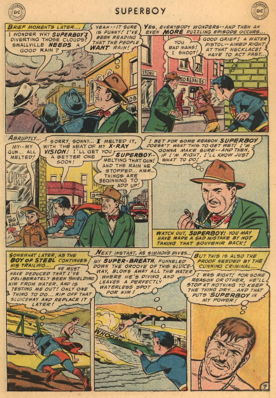 Read online Superboy (1949) comic -  Issue #45 - 8