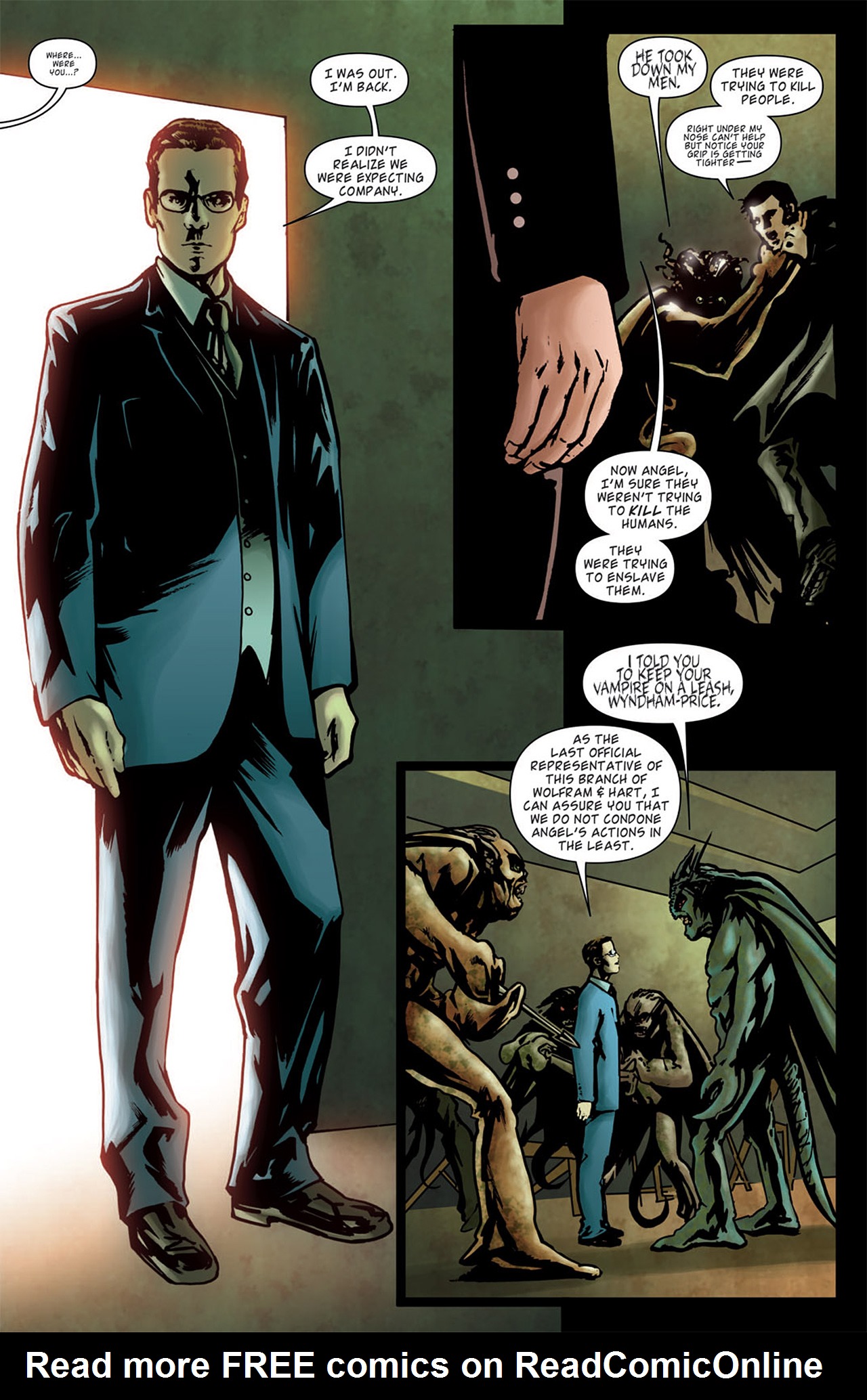 Read online Angel: After The Fall comic -  Issue #1 - 10