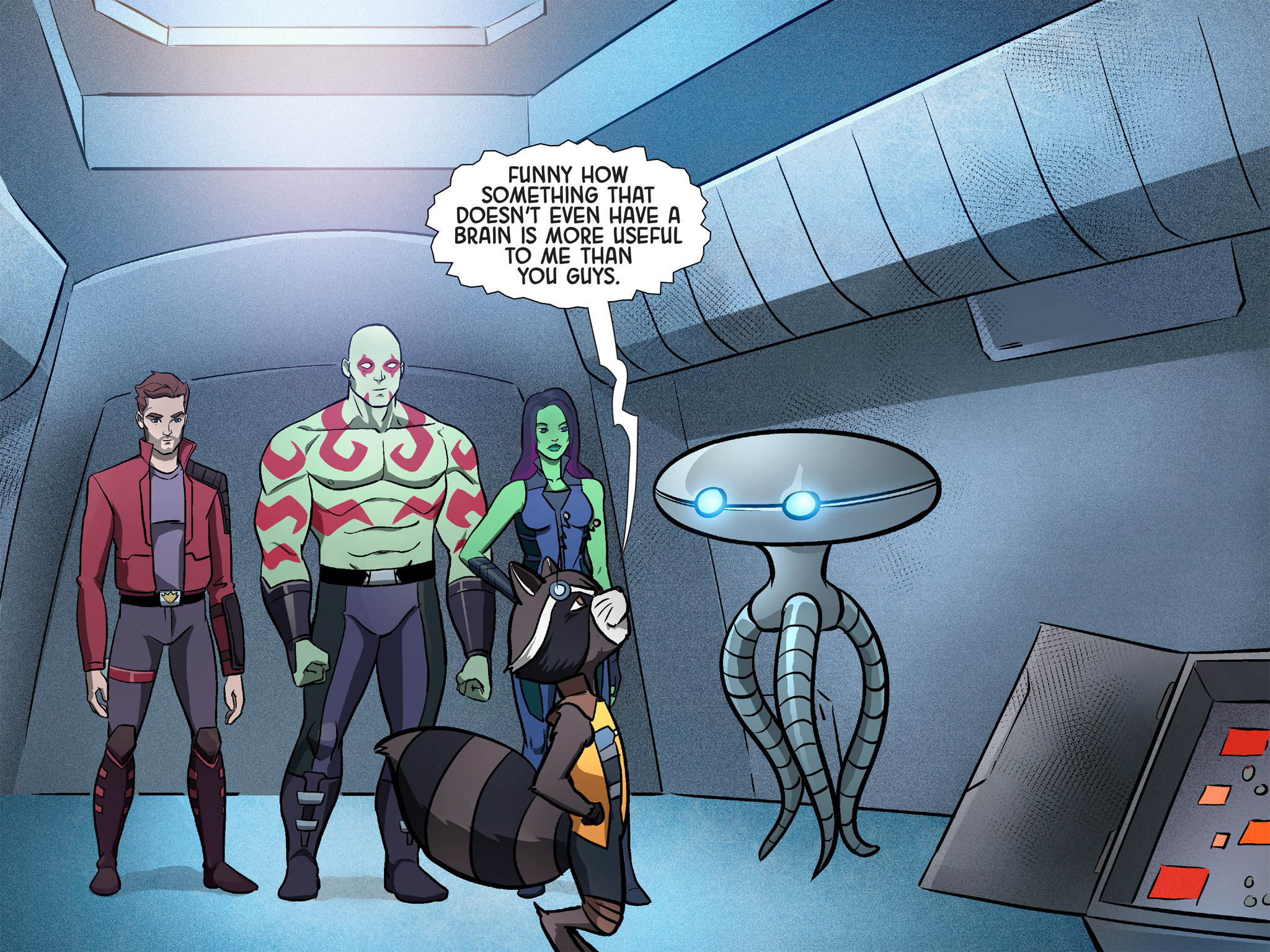 Read online Guardians of the Galaxy: Awesome Mix Infinite Comic comic -  Issue #6 - 24