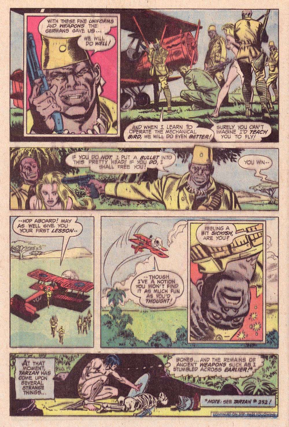 Read online Tarzan (1972) comic -  Issue #255 - 8