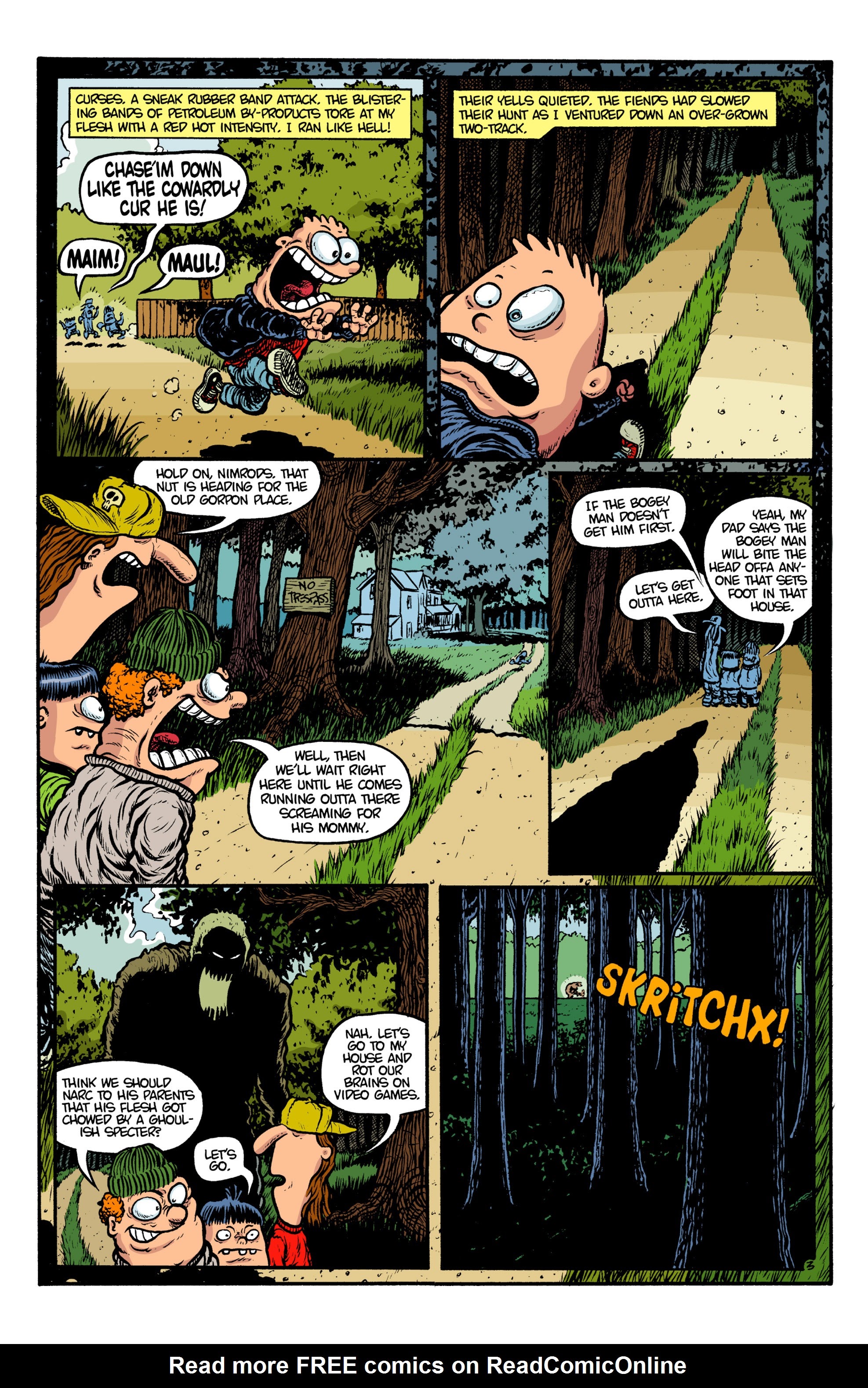 Read online Weird Melvin comic -  Issue #5 - 16
