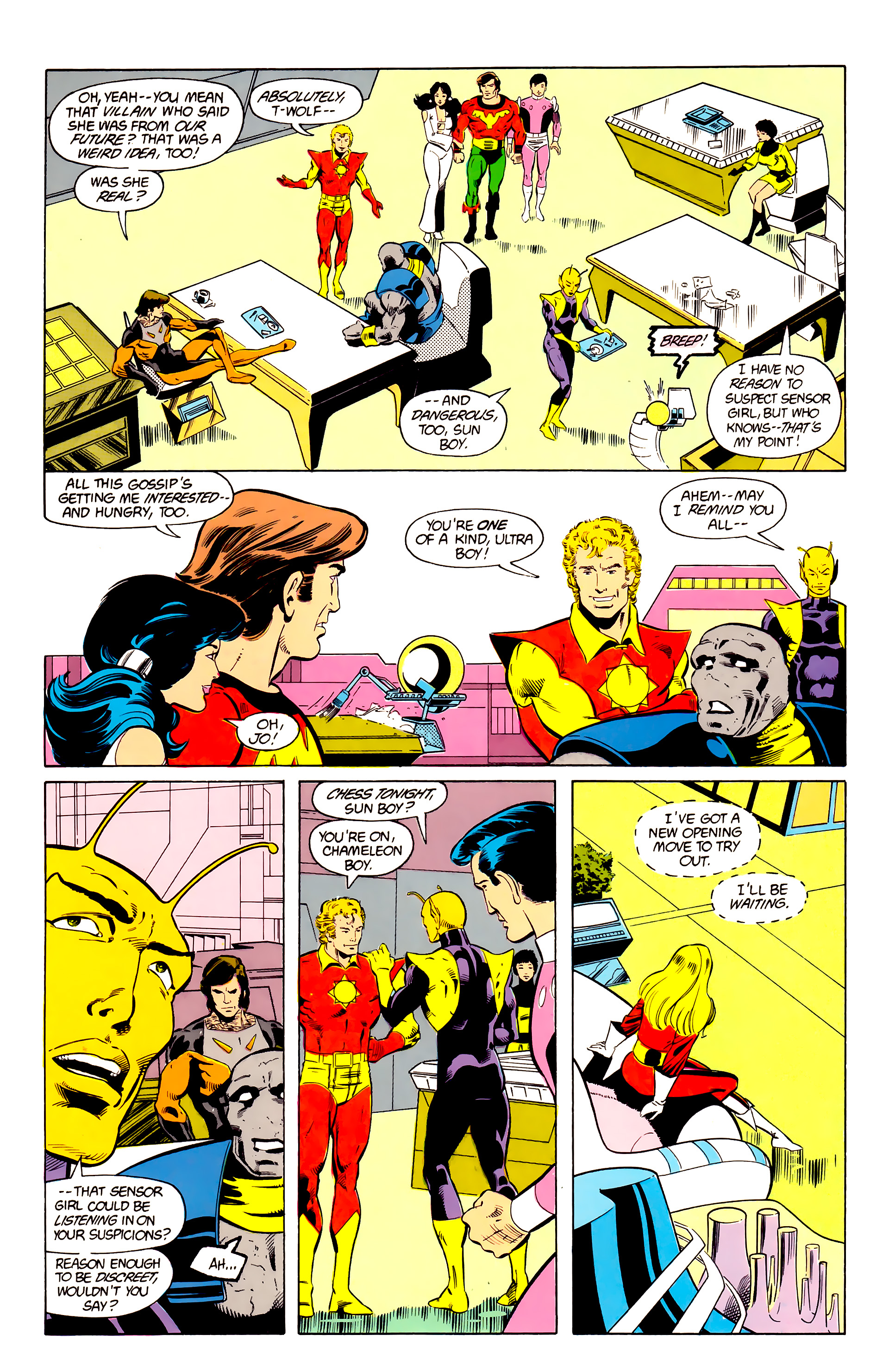 Read online Legion of Super-Heroes (1984) comic -  Issue #24 - 4