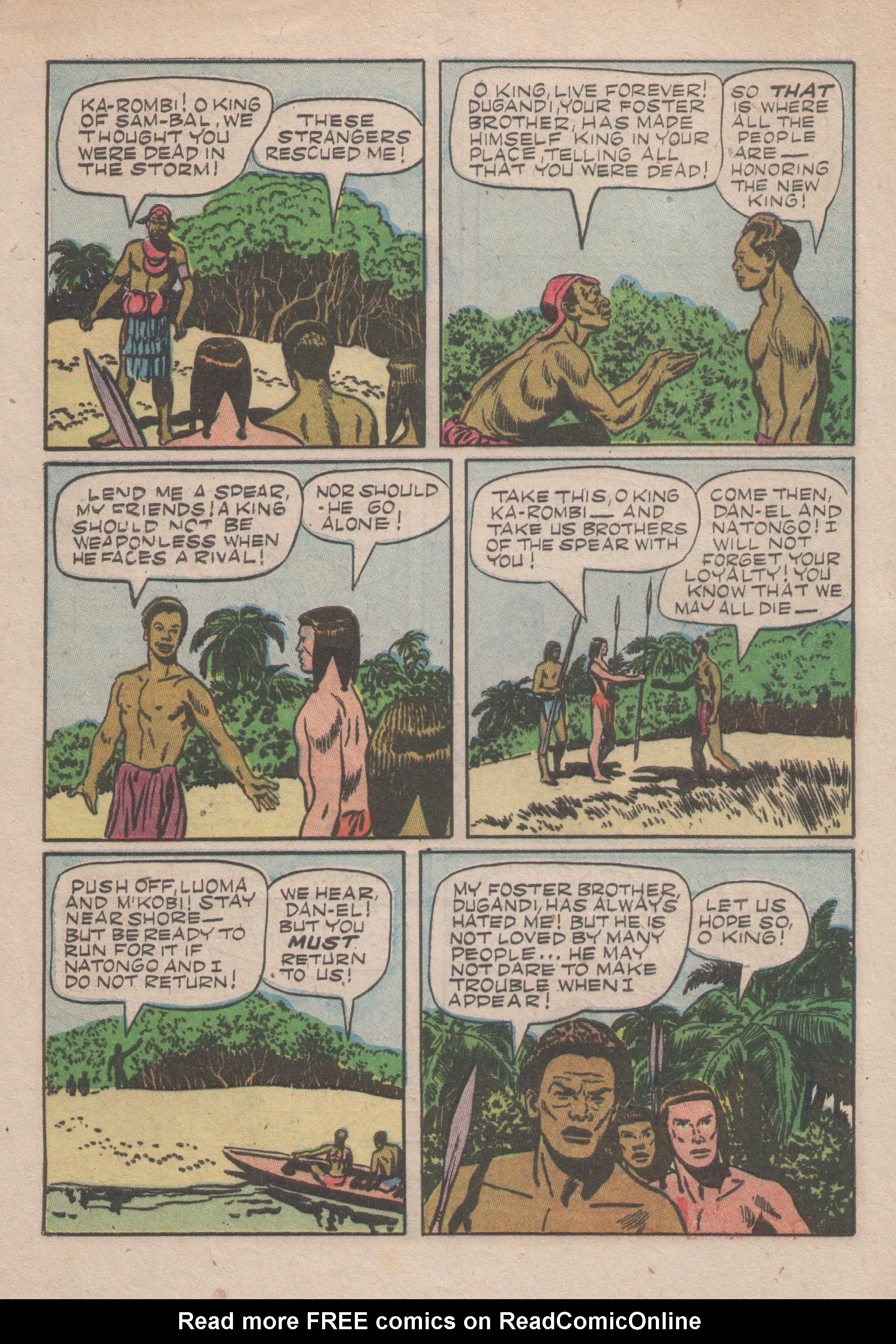 Read online Tarzan (1948) comic -  Issue #34 - 32