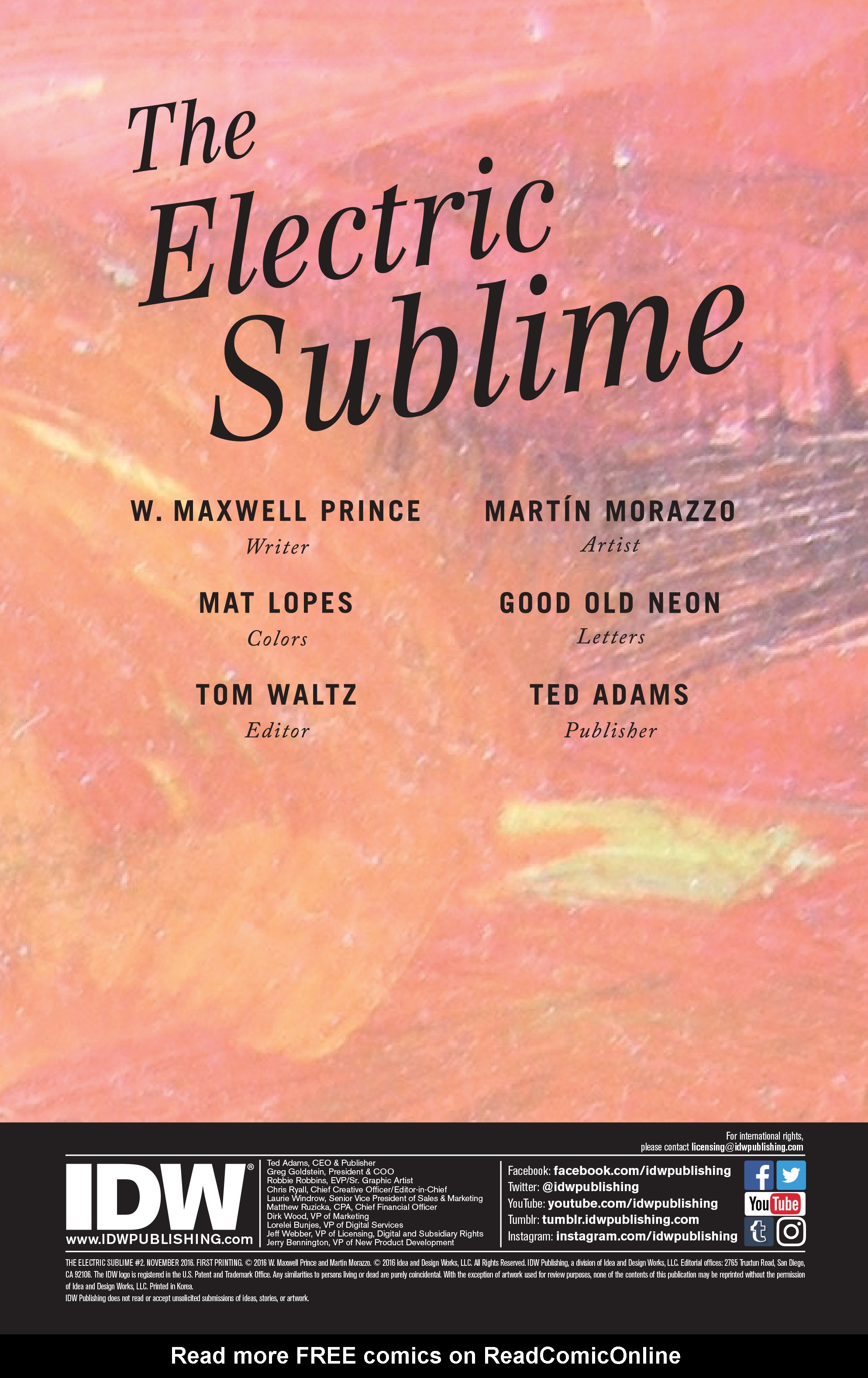 Read online The Electric Sublime comic -  Issue #2 - 2