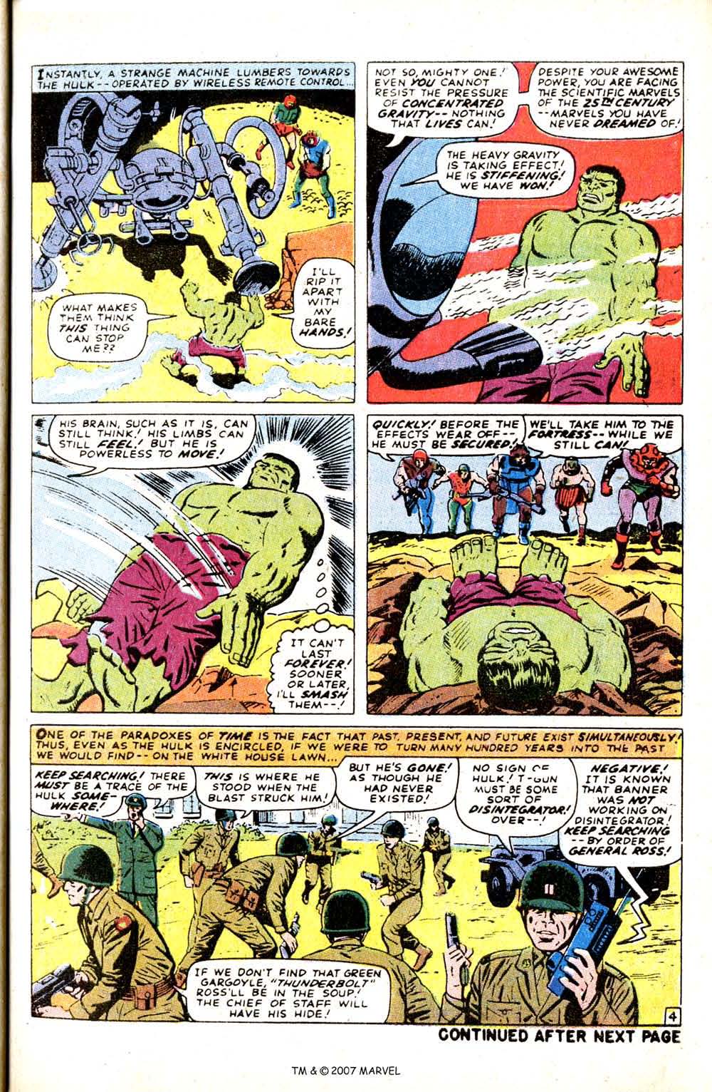 Read online The Incredible Hulk (1968) comic -  Issue # _Annual 1971 - 19