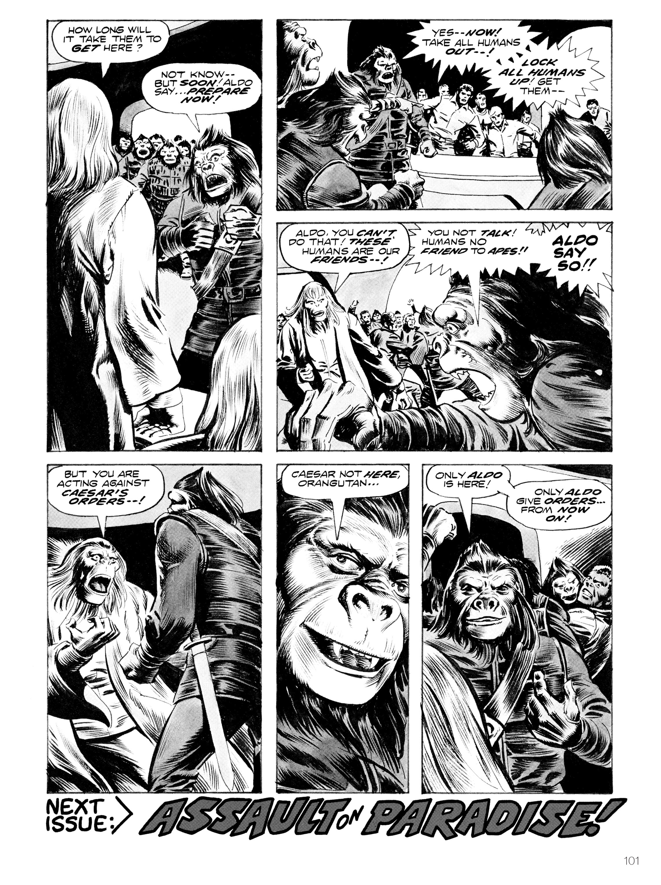 Read online Planet of the Apes: Archive comic -  Issue # TPB 4 (Part 1) - 97