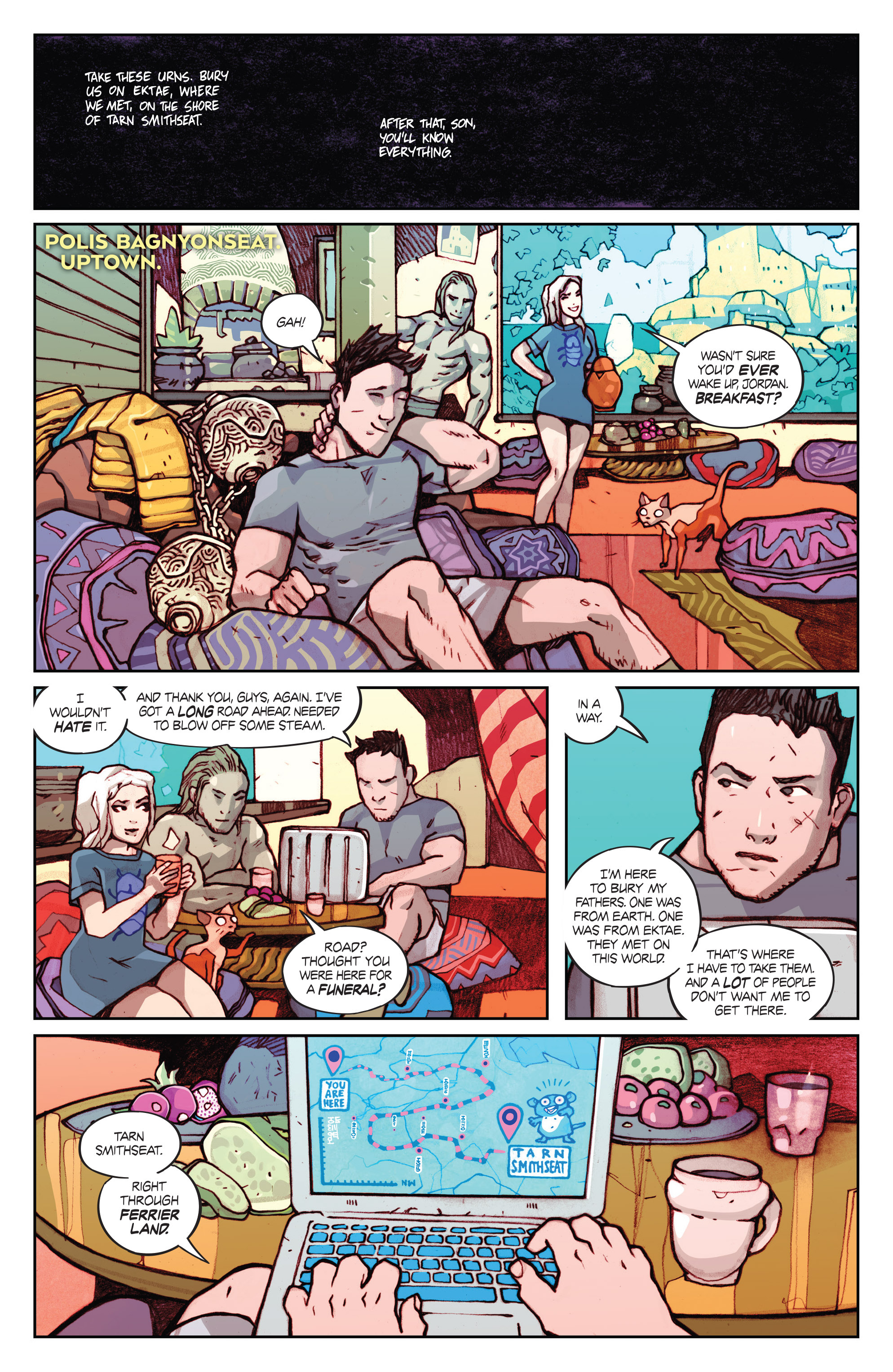 Read online Namesake comic -  Issue #2 - 11