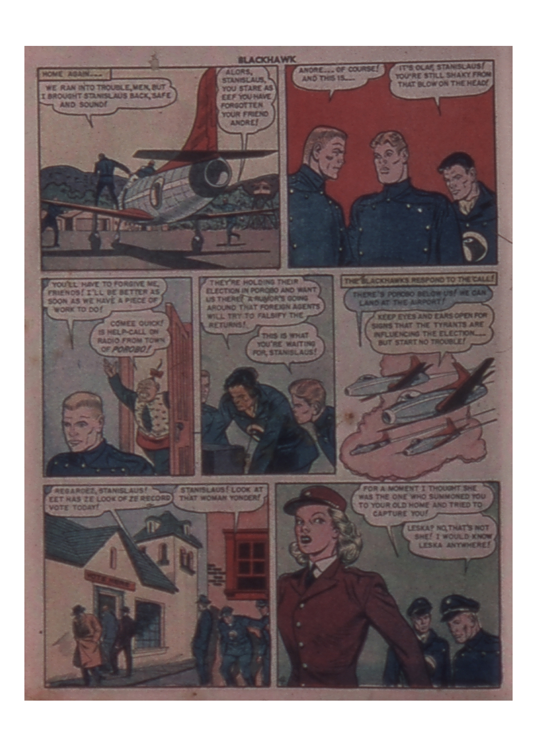 Read online Blackhawk (1957) comic -  Issue #31 - 6