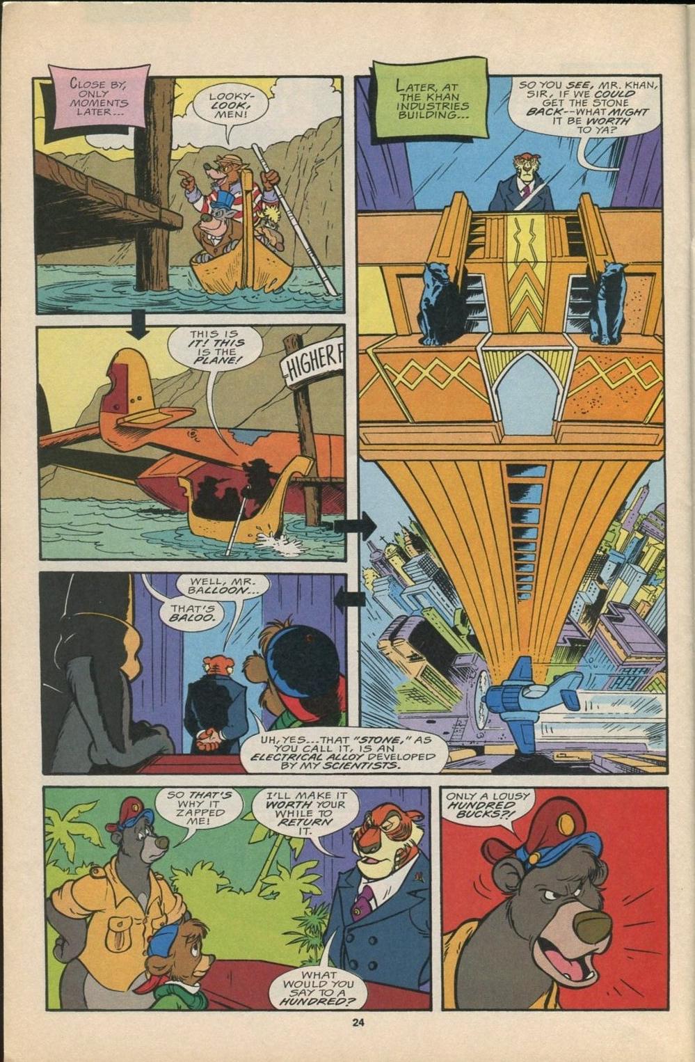 Read online Disney's Tale Spin Limited Series: ''Take Off'' comic -  Issue #2 - 25