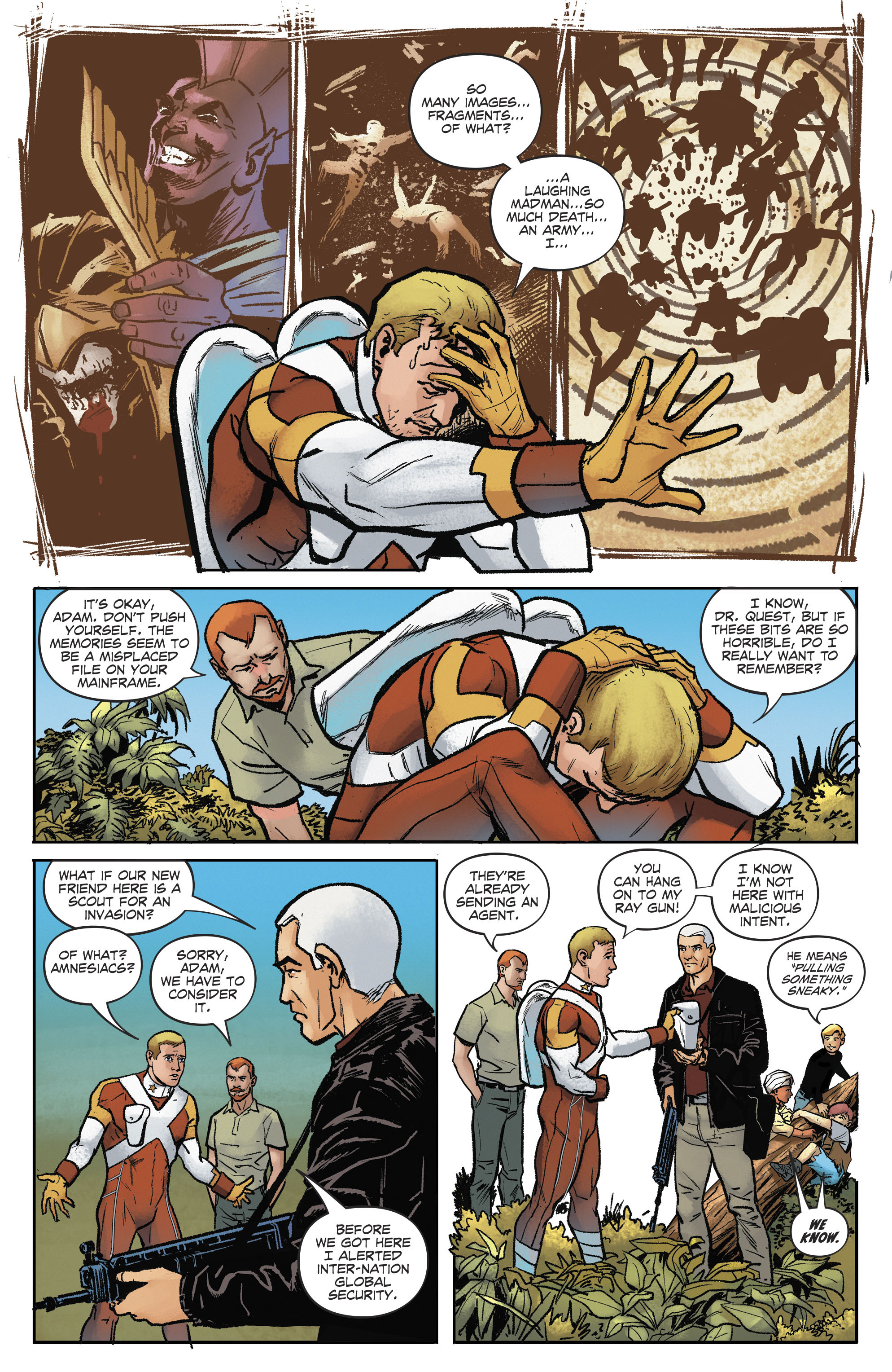 Read online Adam Strange/Future Quest Special comic -  Issue # Full - 10