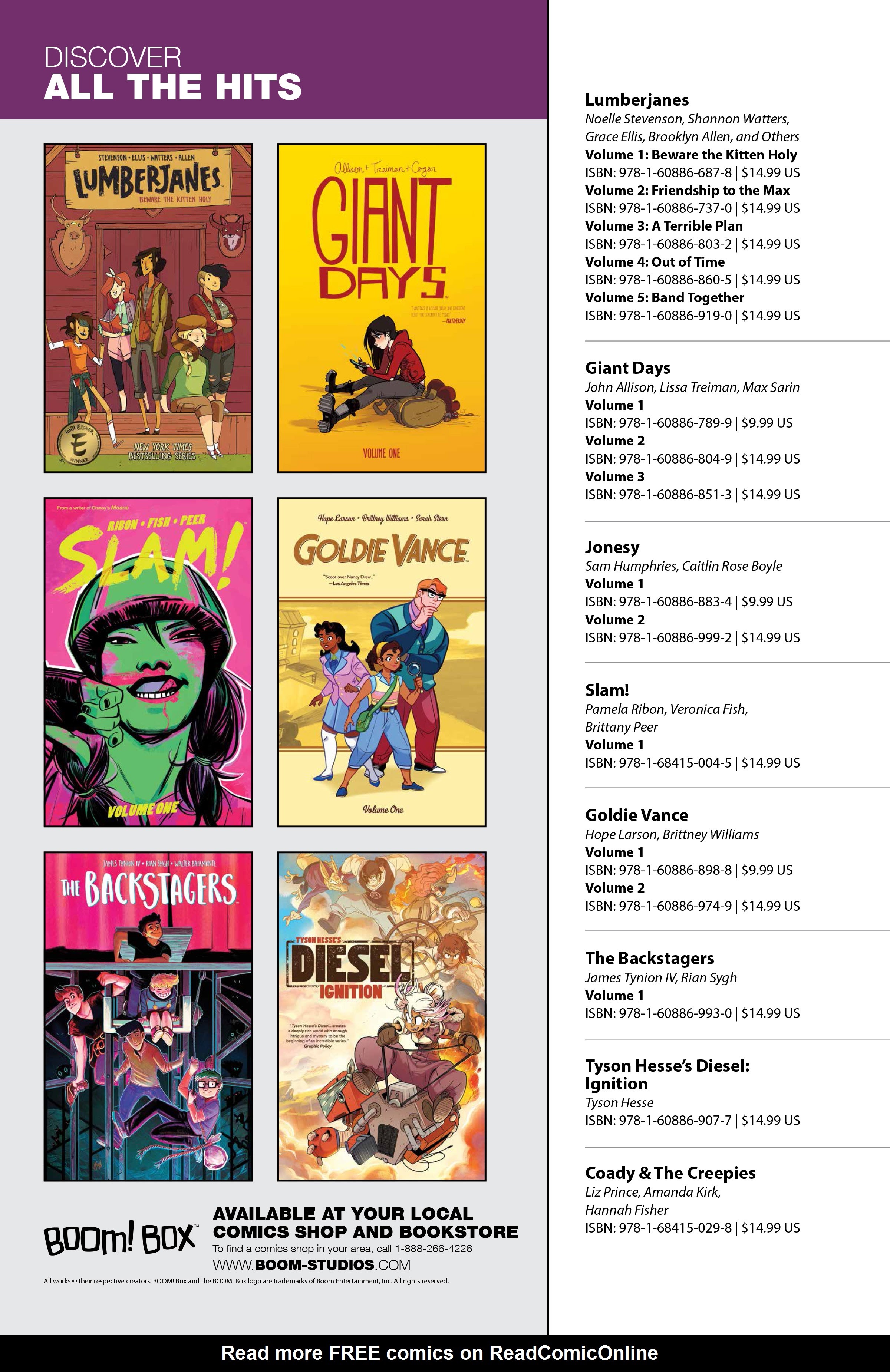 Read online Lumberjanes: The Infernal Compass comic -  Issue # TPB - 139