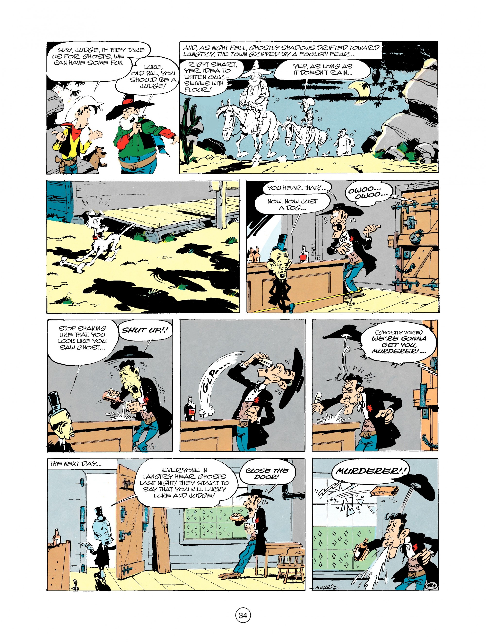 Read online A Lucky Luke Adventure comic -  Issue #24 - 34