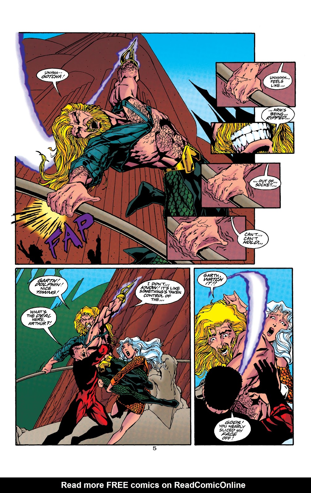 Aquaman (1994) Issue #40 #46 - English 6