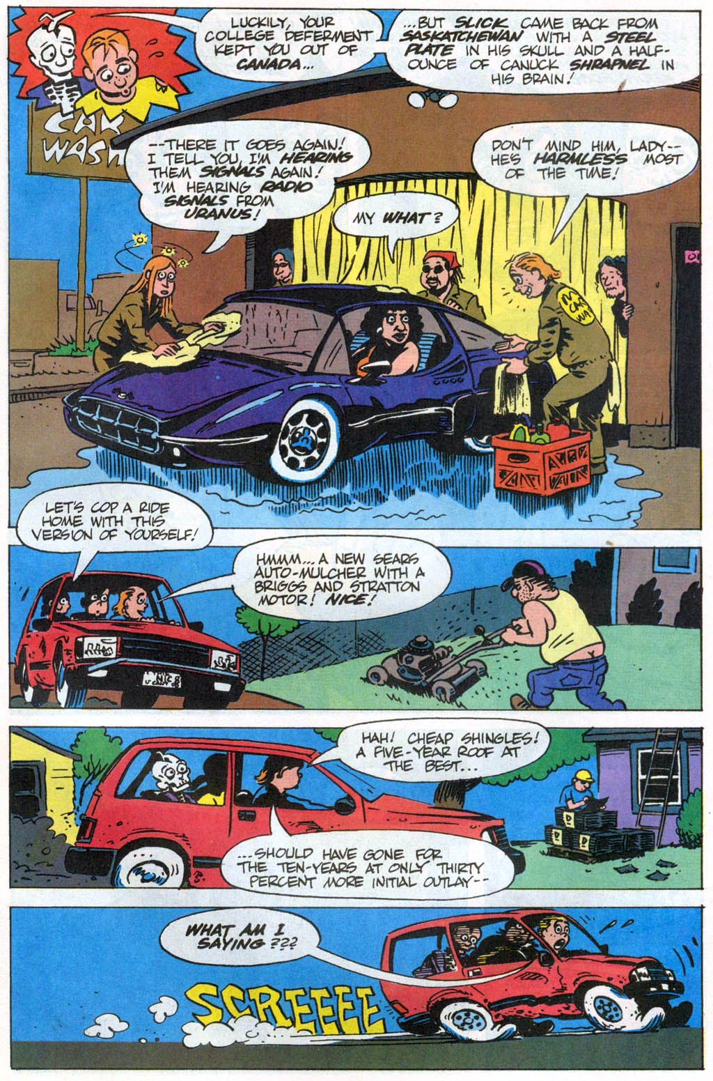 Read online Mort The Dead Teenager comic -  Issue #4 - 12