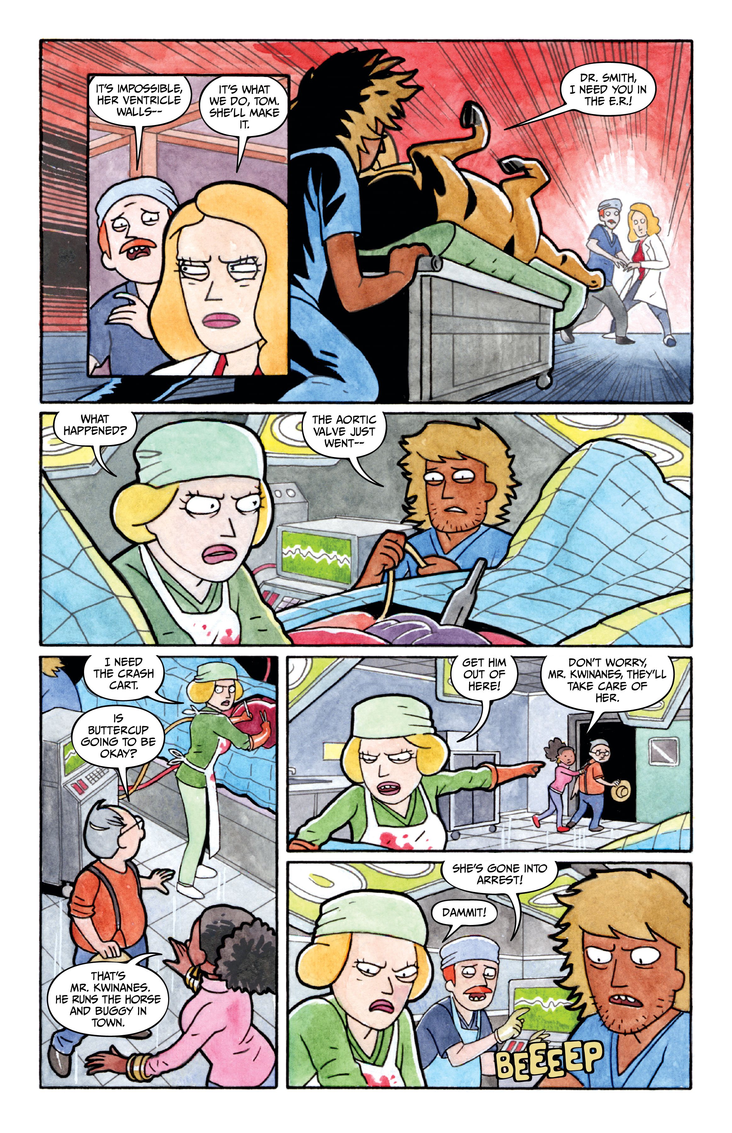 Read online Rick and Morty comic -  Issue # (2015) _Deluxe Edition 4 (Part 1) - 92