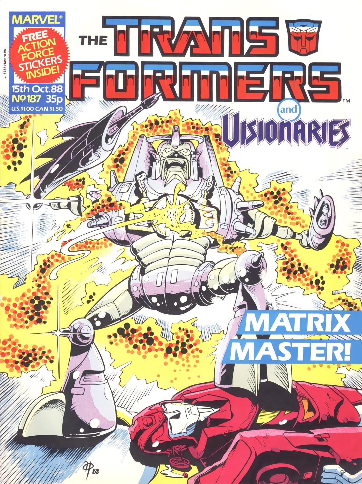 Read online The Transformers (UK) comic -  Issue #187 - 1
