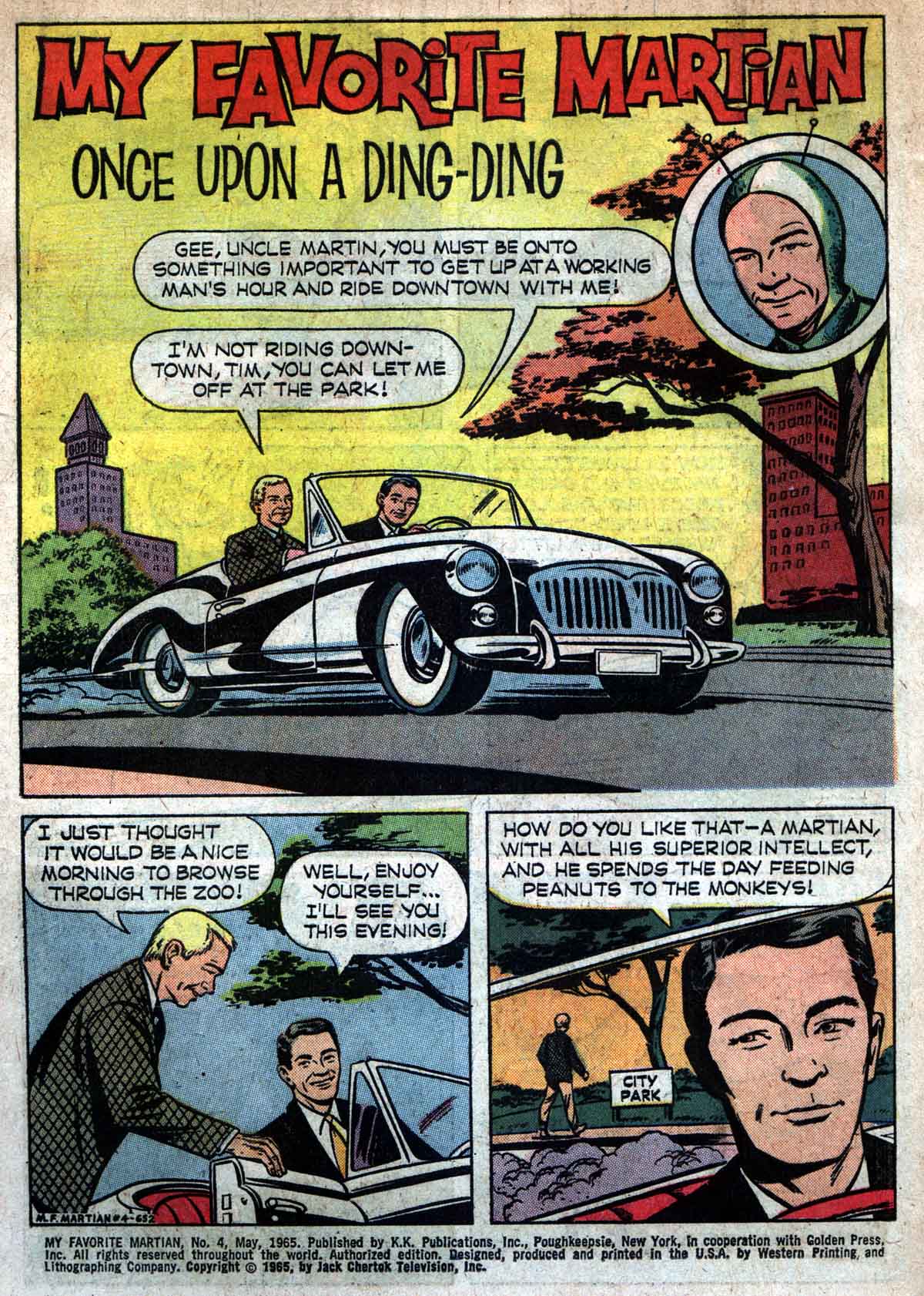 Read online My Favorite Martian comic -  Issue #4 - 3