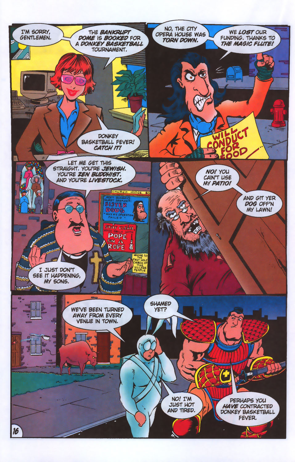 Read online The Tick's Big Xmas Trilogy comic -  Issue #1 - 18