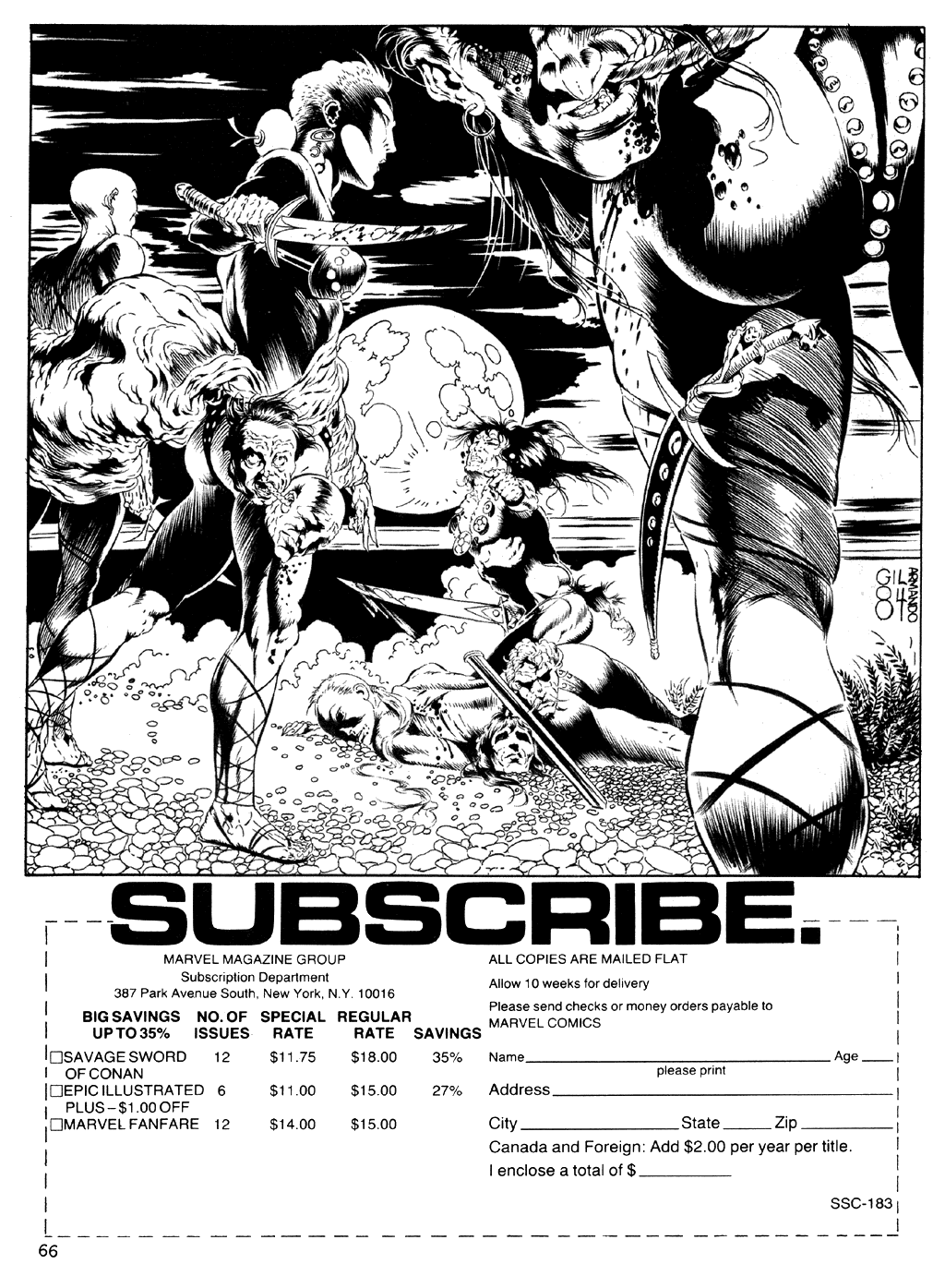 Read online The Savage Sword Of Conan comic -  Issue #101 - 66