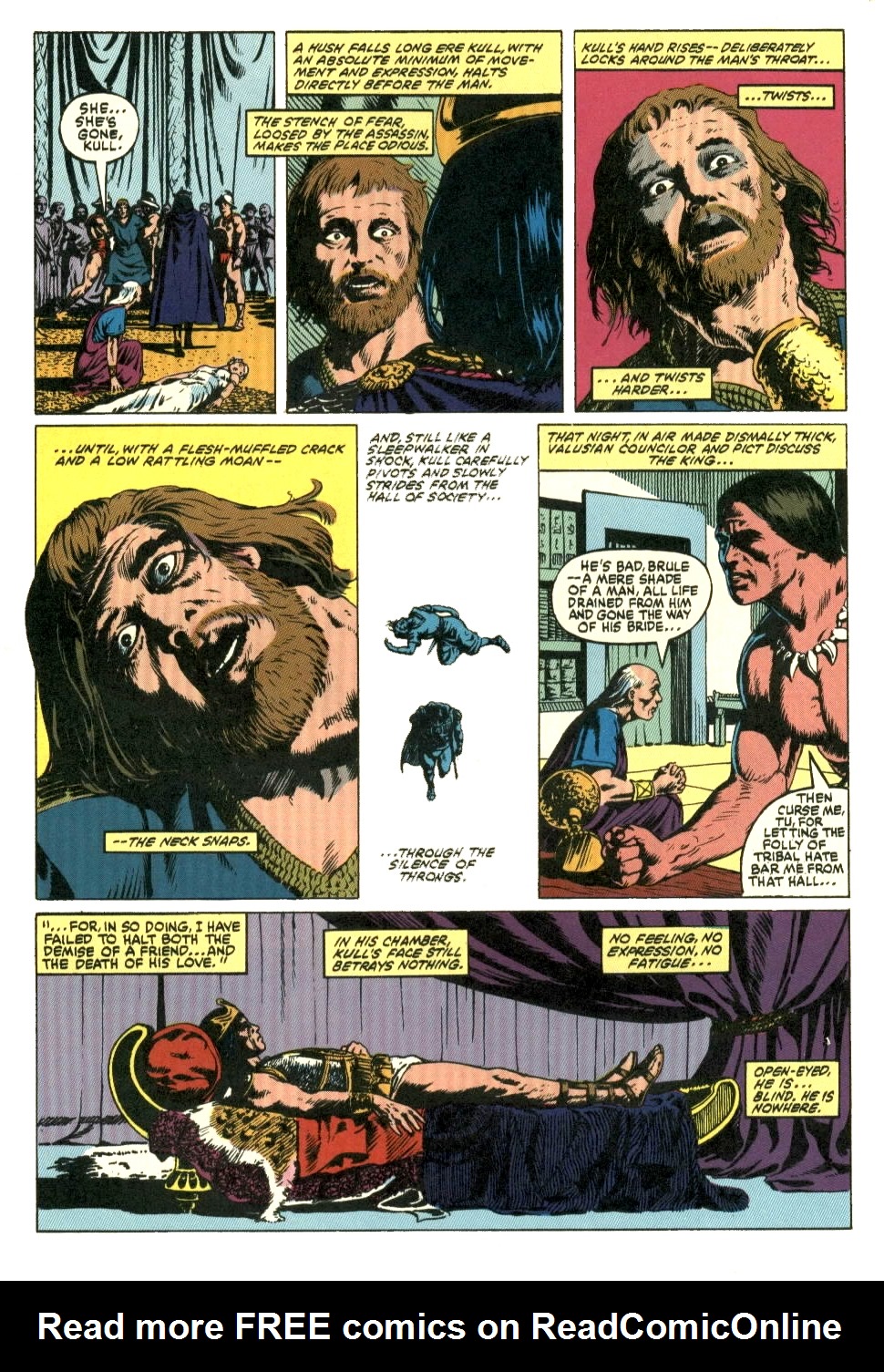 Read online Kull The Conqueror (1982) comic -  Issue #2 - 24