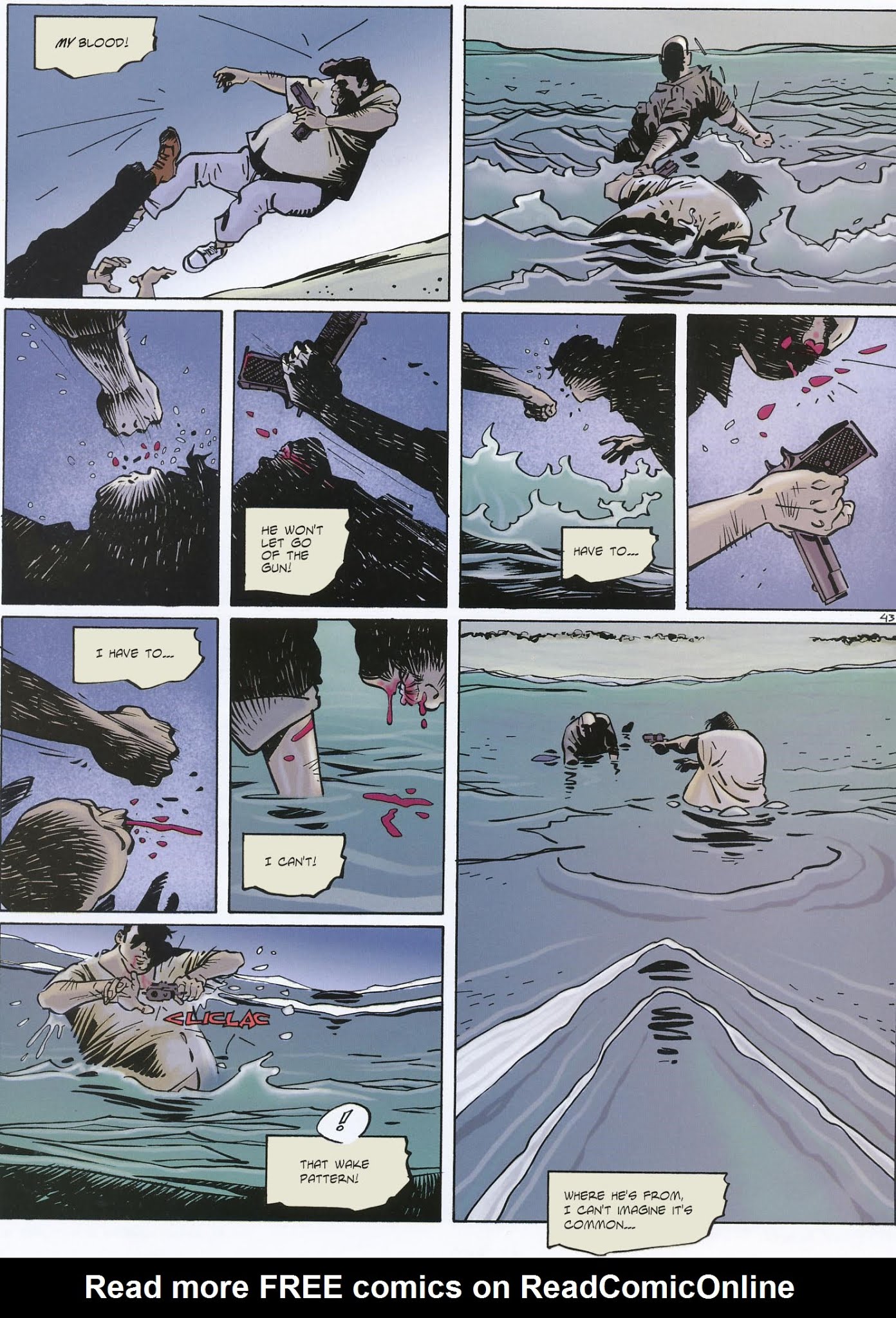 Read online Dallas Barr comic -  Issue #5 - 45