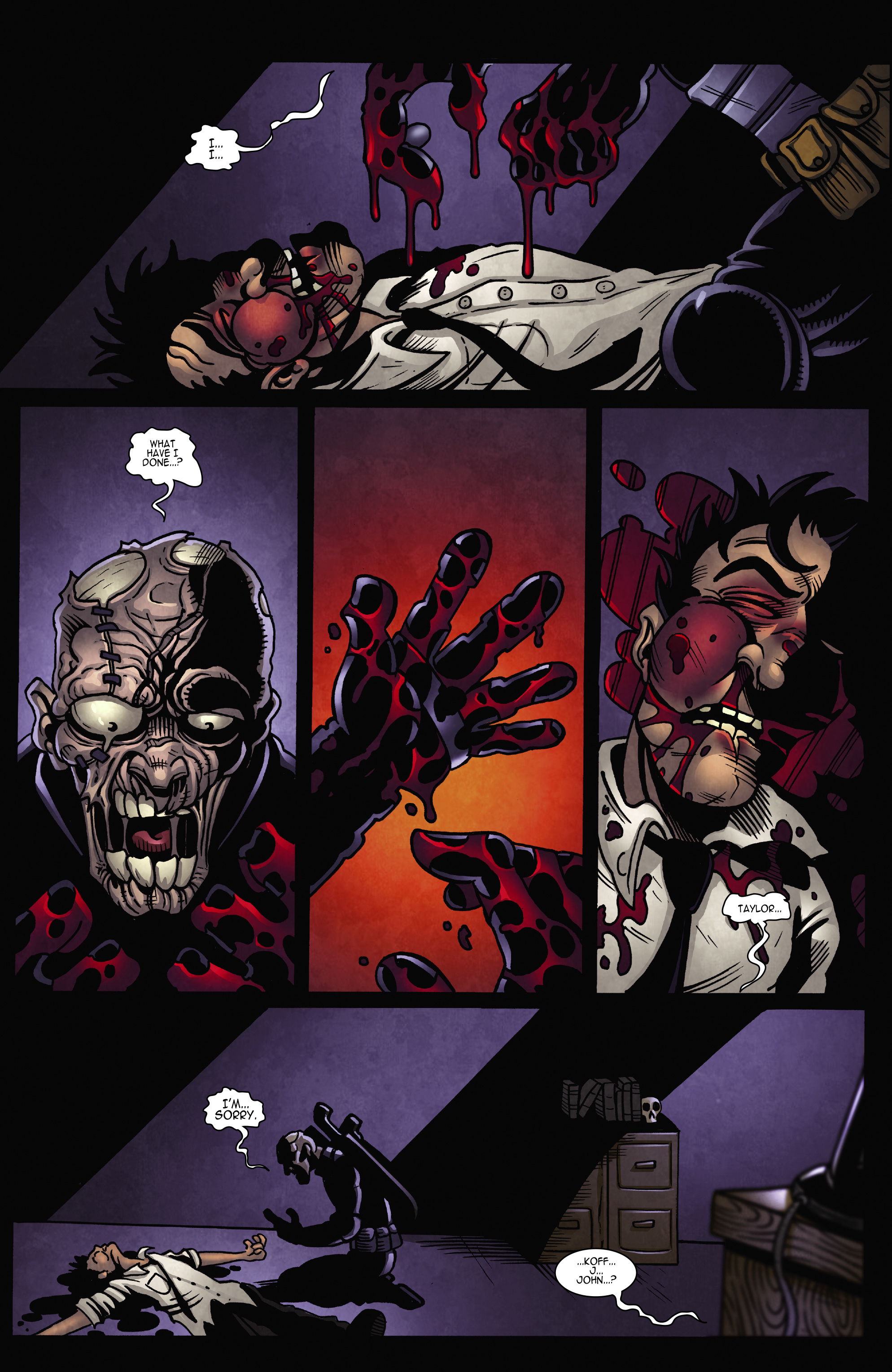 Read online The Living Corpse: Exhumed comic -  Issue #6 - 21