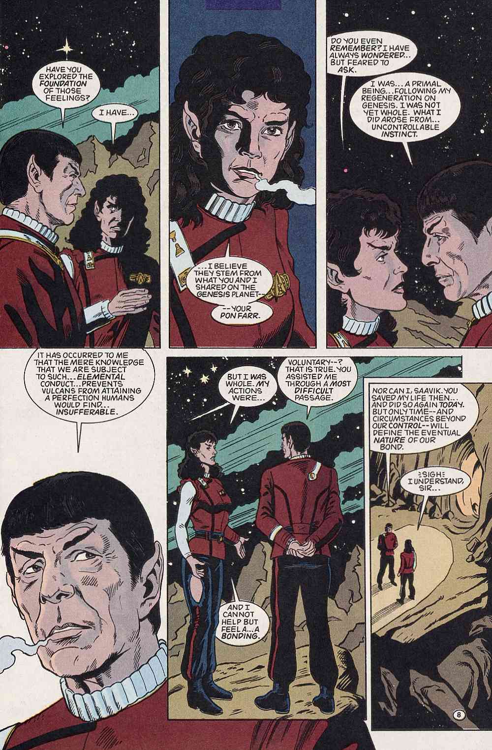 Read online Star Trek (1989) comic -  Issue #48 - 8